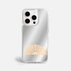 Case Funda Golden Rise - Espejo Premium Para iPhone 17-12 Samsung S26-S22