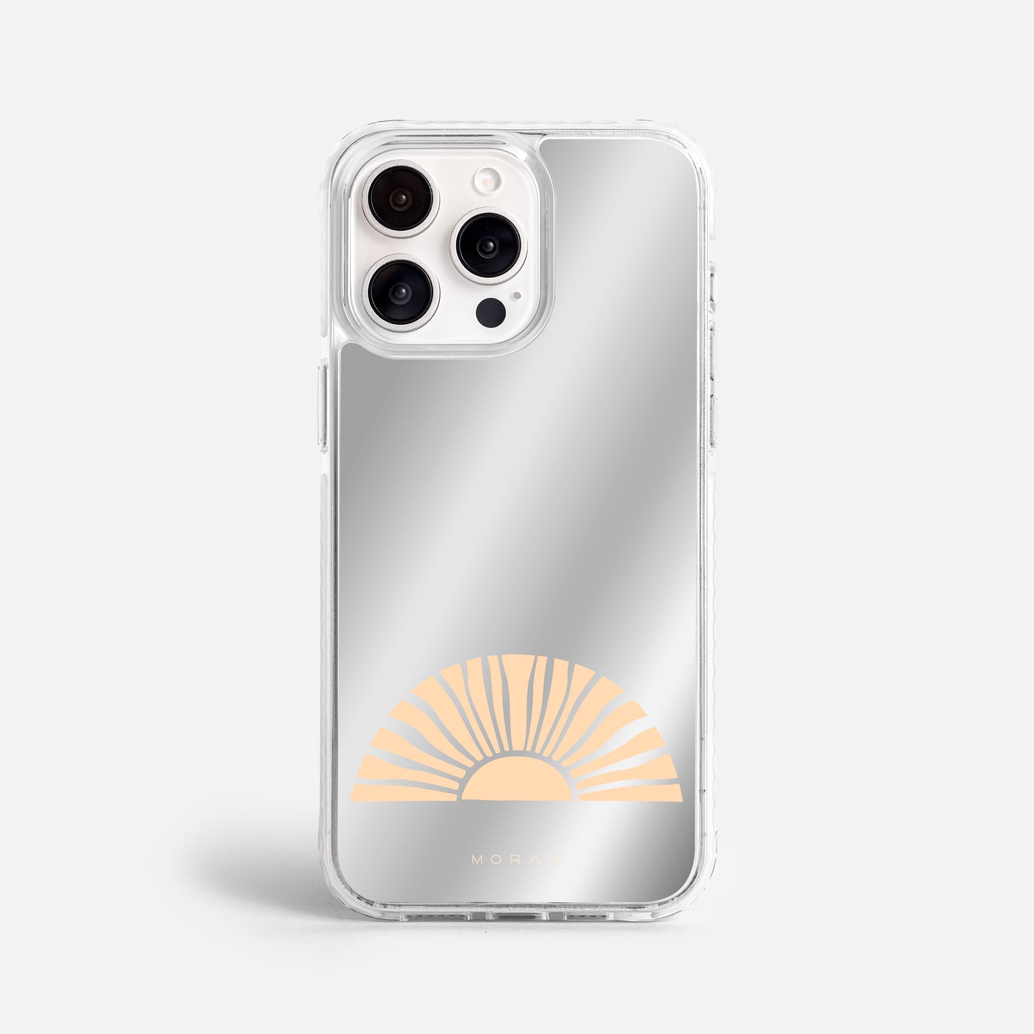 Case Funda Golden Rise - Espejo Premium Para iPhone 17-12 Samsung S26-S22