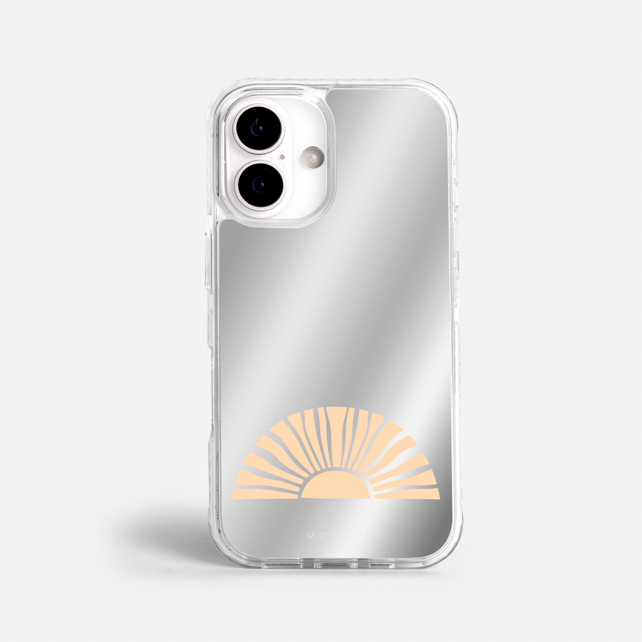 Case Funda Golden Rise - Espejo Premium Para iPhone 17-12 Samsung S26-S22