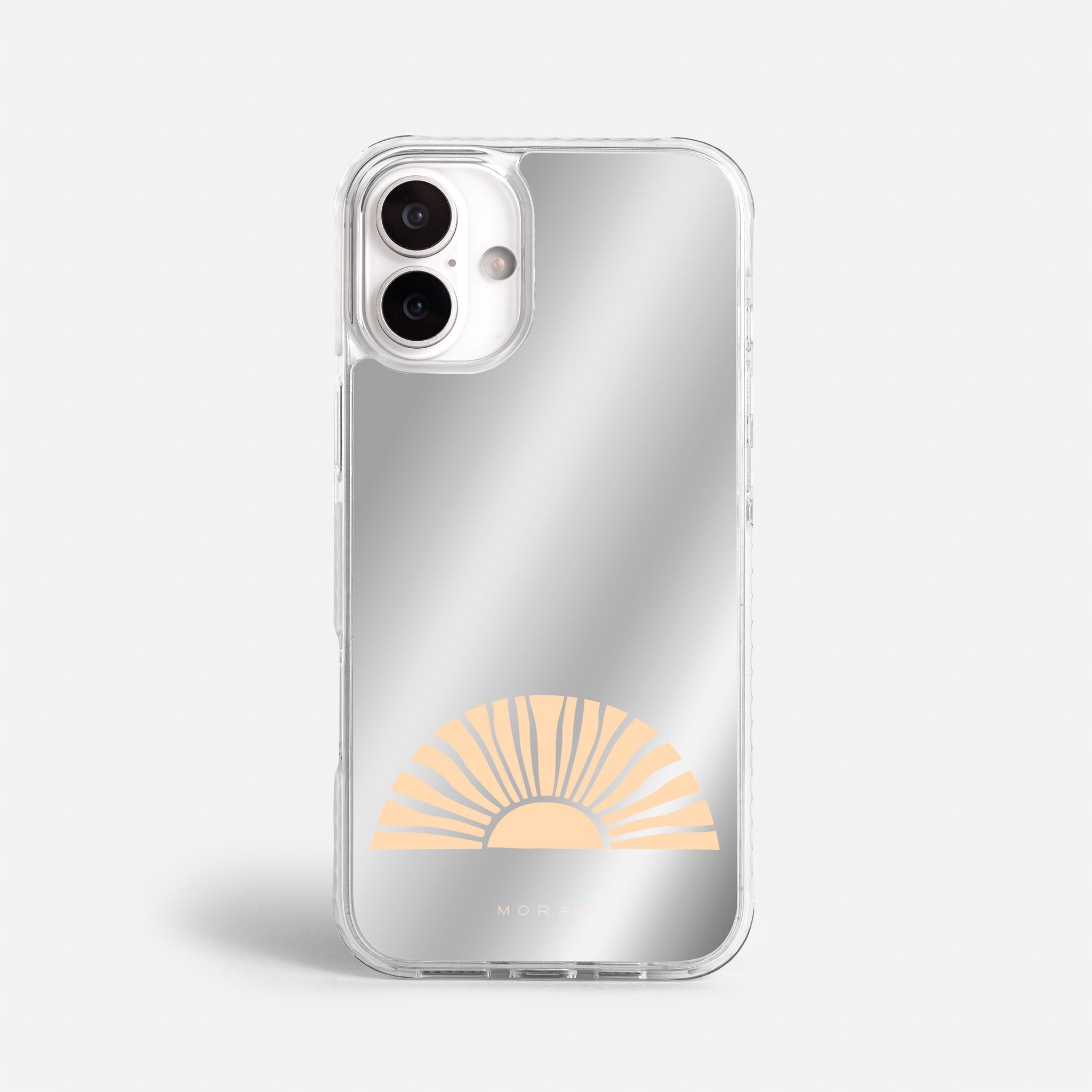 Case Funda Golden Rise - Espejo Premium Para iPhone 17-12 Samsung S26-S22