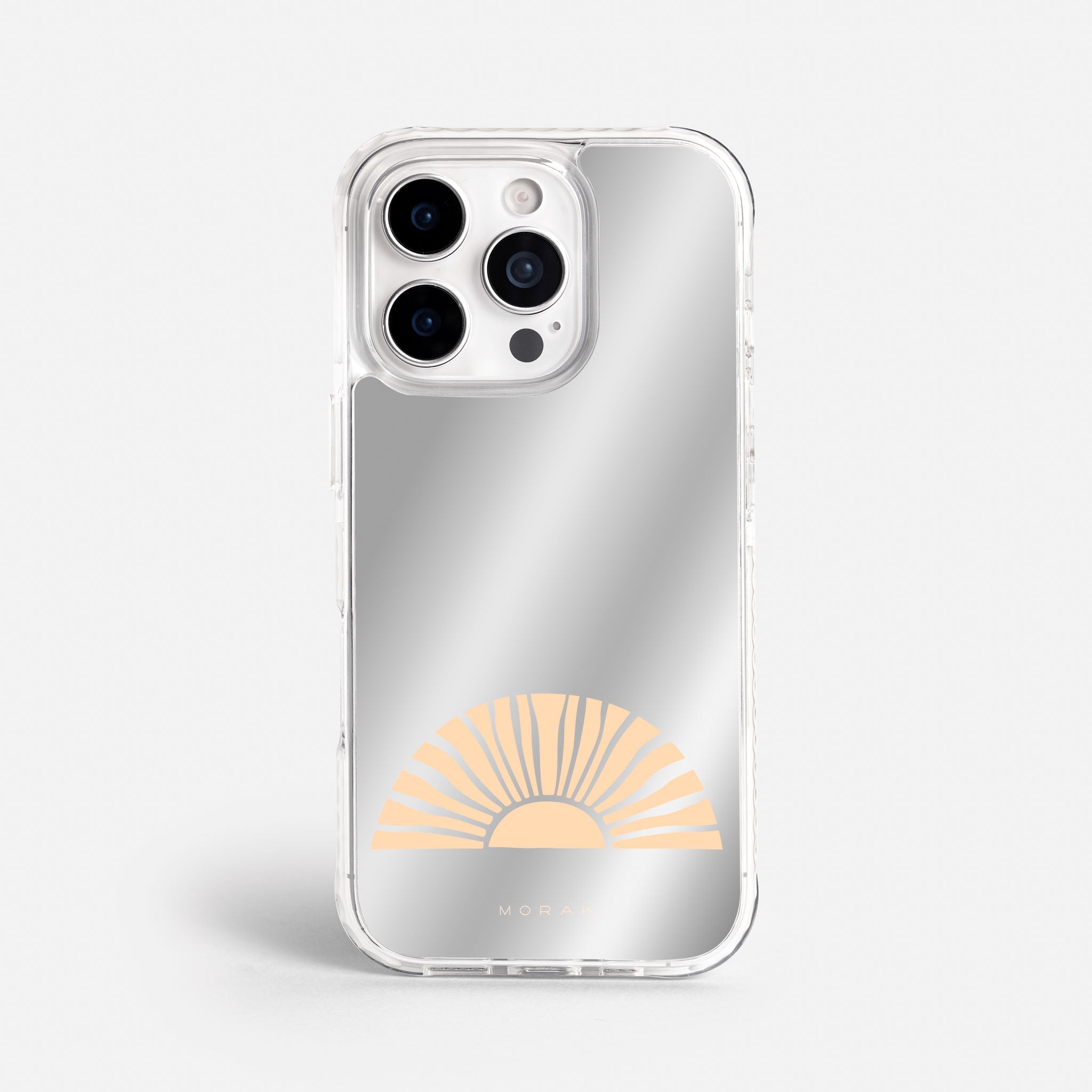 Case Funda Golden Rise - Espejo Premium Para iPhone 17-12 Samsung S26-S22