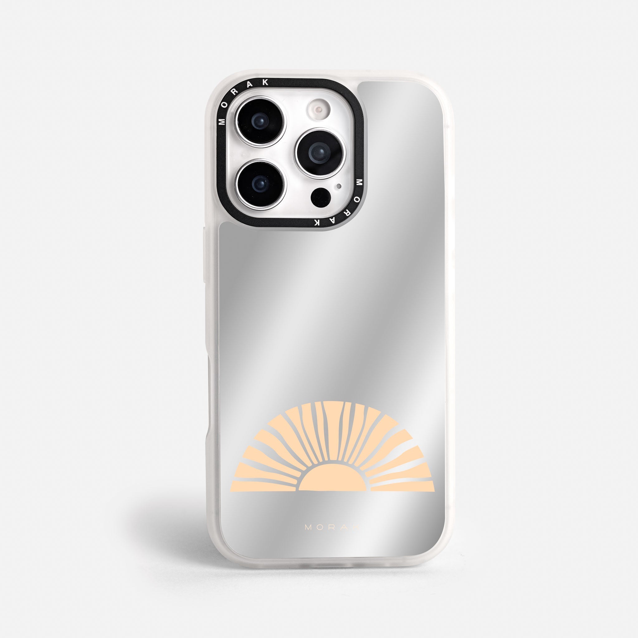 Case Funda Golden Rise - Espejo Premium Para iPhone 17-12 Samsung S26-S22