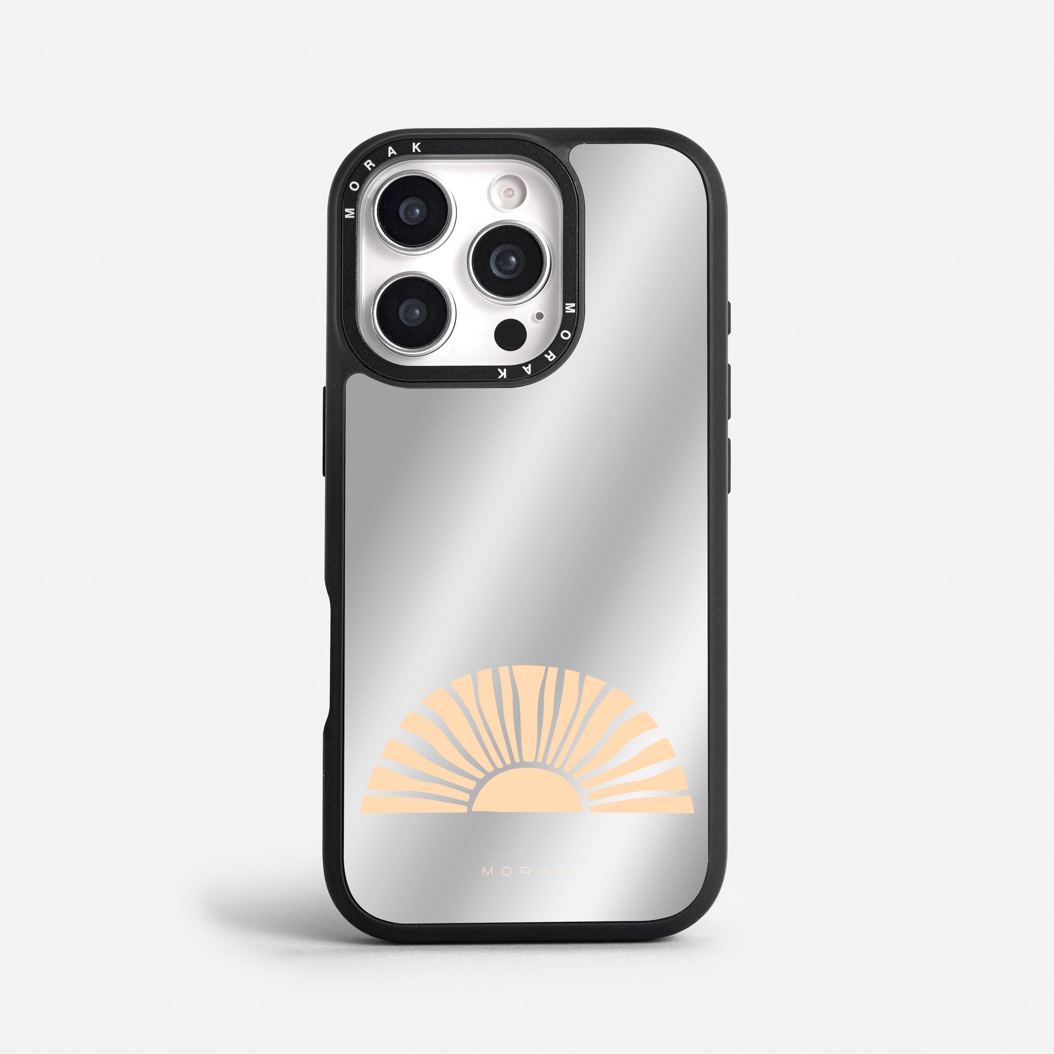 Case Funda Golden Rise - Espejo Premium Para iPhone 17-12 Samsung S26-S22