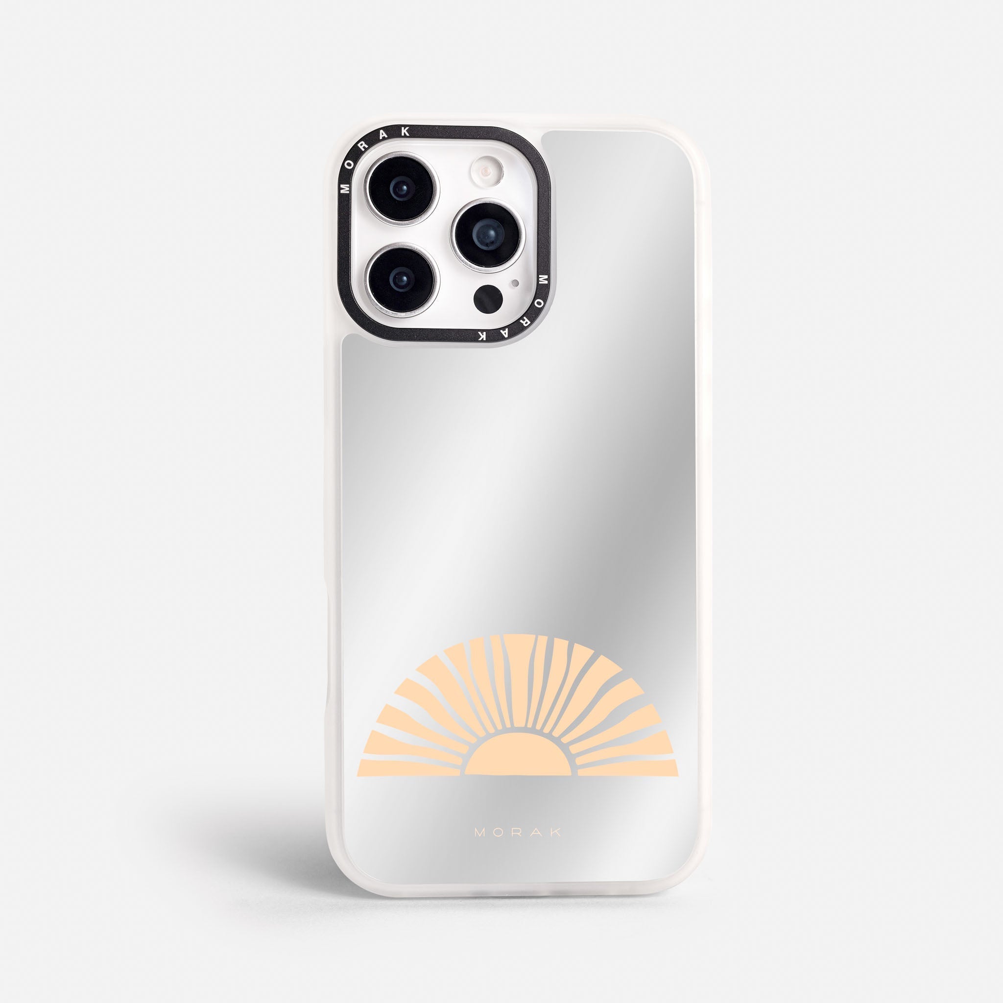 Case Funda Golden Rise - Espejo Premium Para iPhone 17-12 Samsung S26-S22