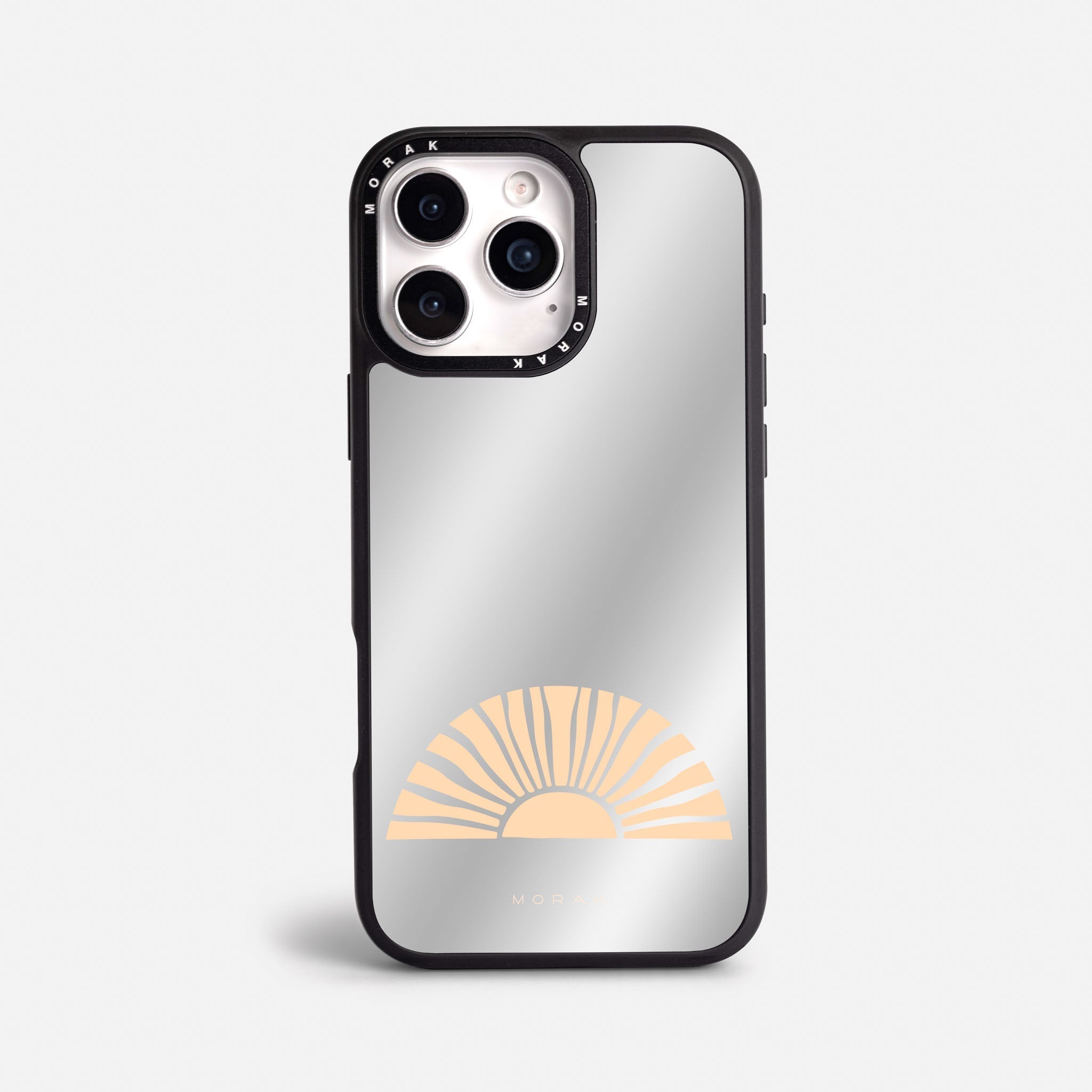 Case Funda Golden Rise - Espejo Premium Para iPhone 17-12 Samsung S26-S22