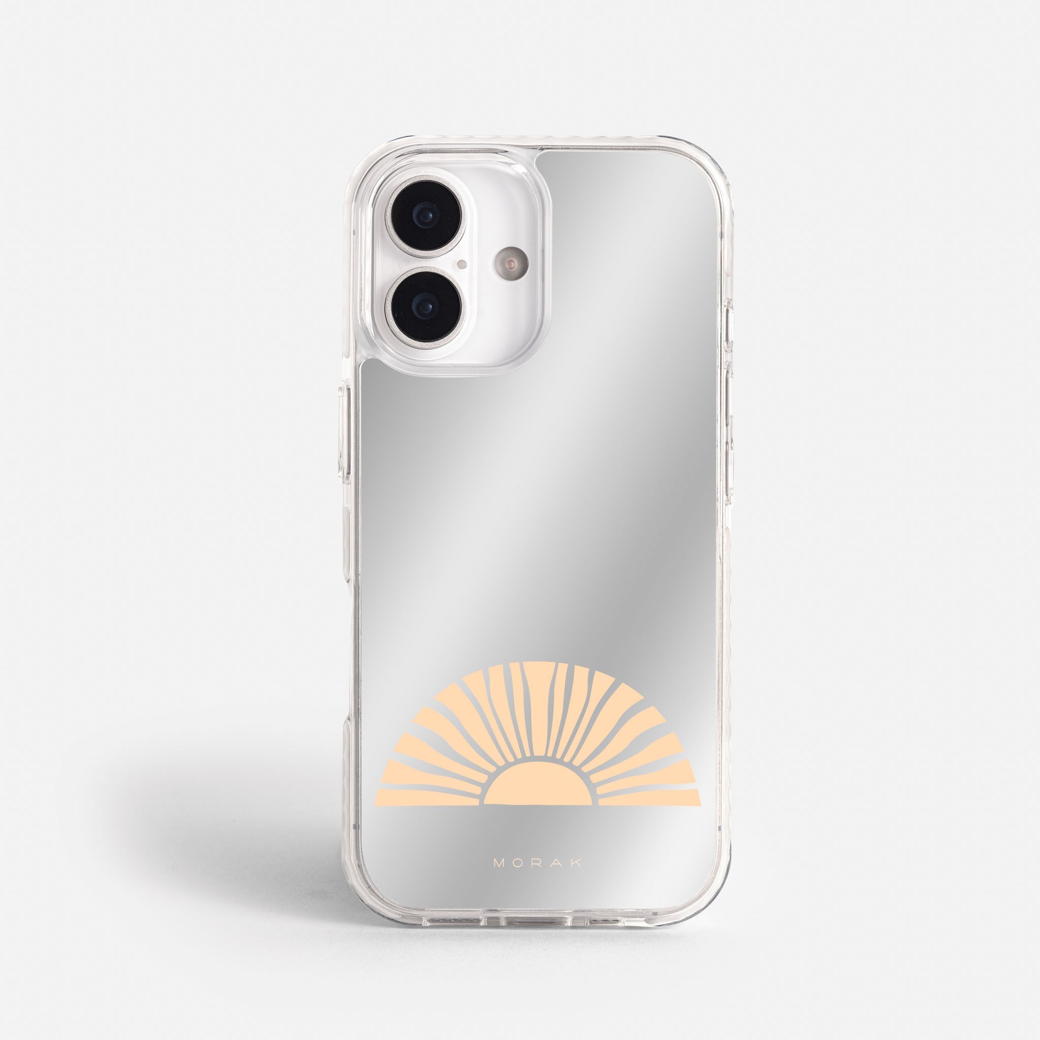 Case Funda Golden Rise - Espejo Premium Para iPhone 17-12 Samsung S26-S22