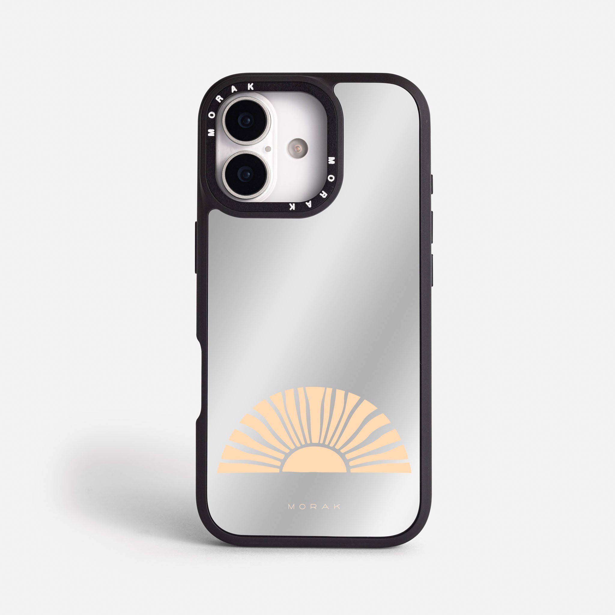 Case Funda Golden Rise - Espejo Premium Para iPhone 17-12 Samsung S26-S22