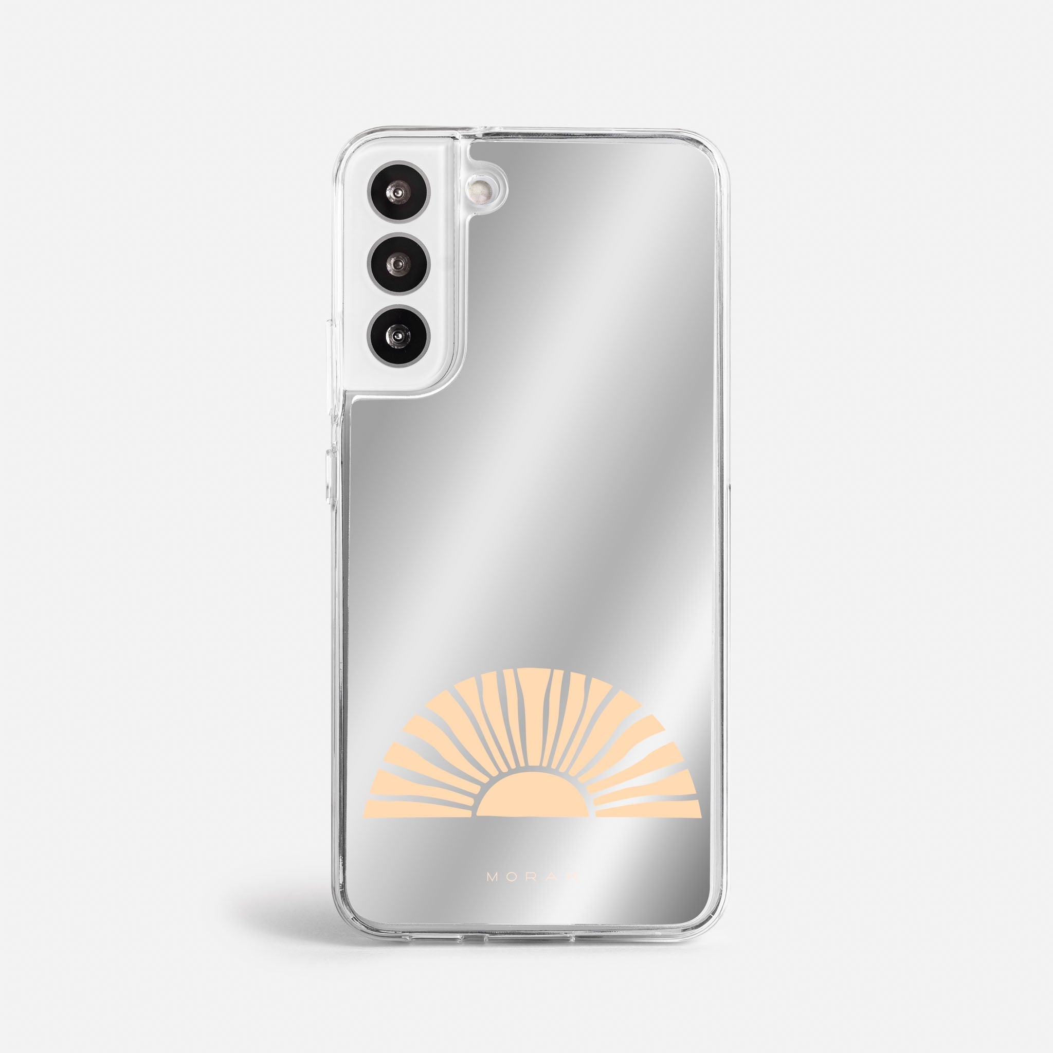 Case Funda Golden Rise - Espejo Premium Para iPhone 17-12 Samsung S26-S22