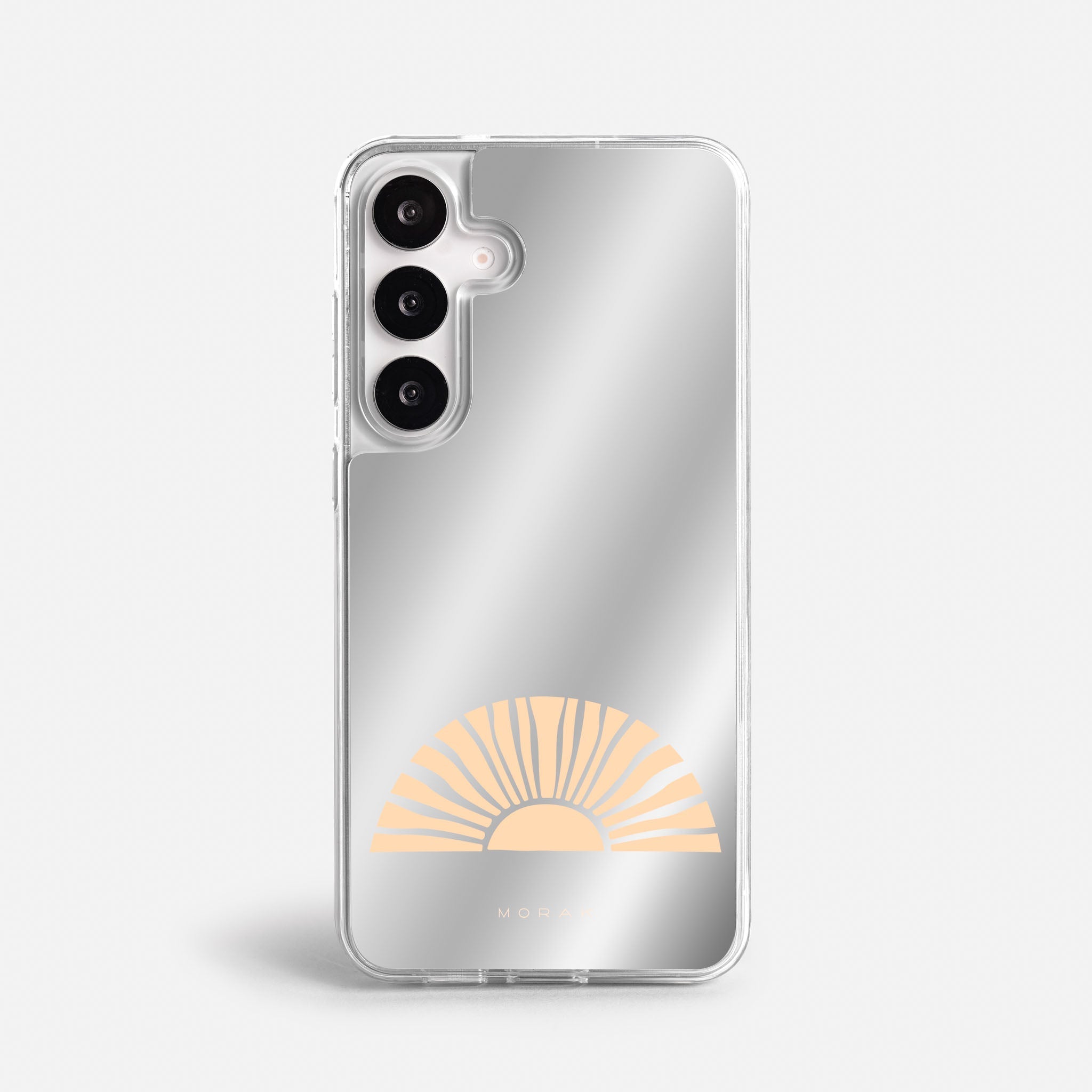 Case Funda Golden Rise - Espejo Premium Para iPhone 17-12 Samsung S26-S22