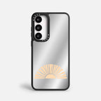Case Funda Golden Rise - Espejo Premium Para iPhone 17-12 Samsung S26-S22