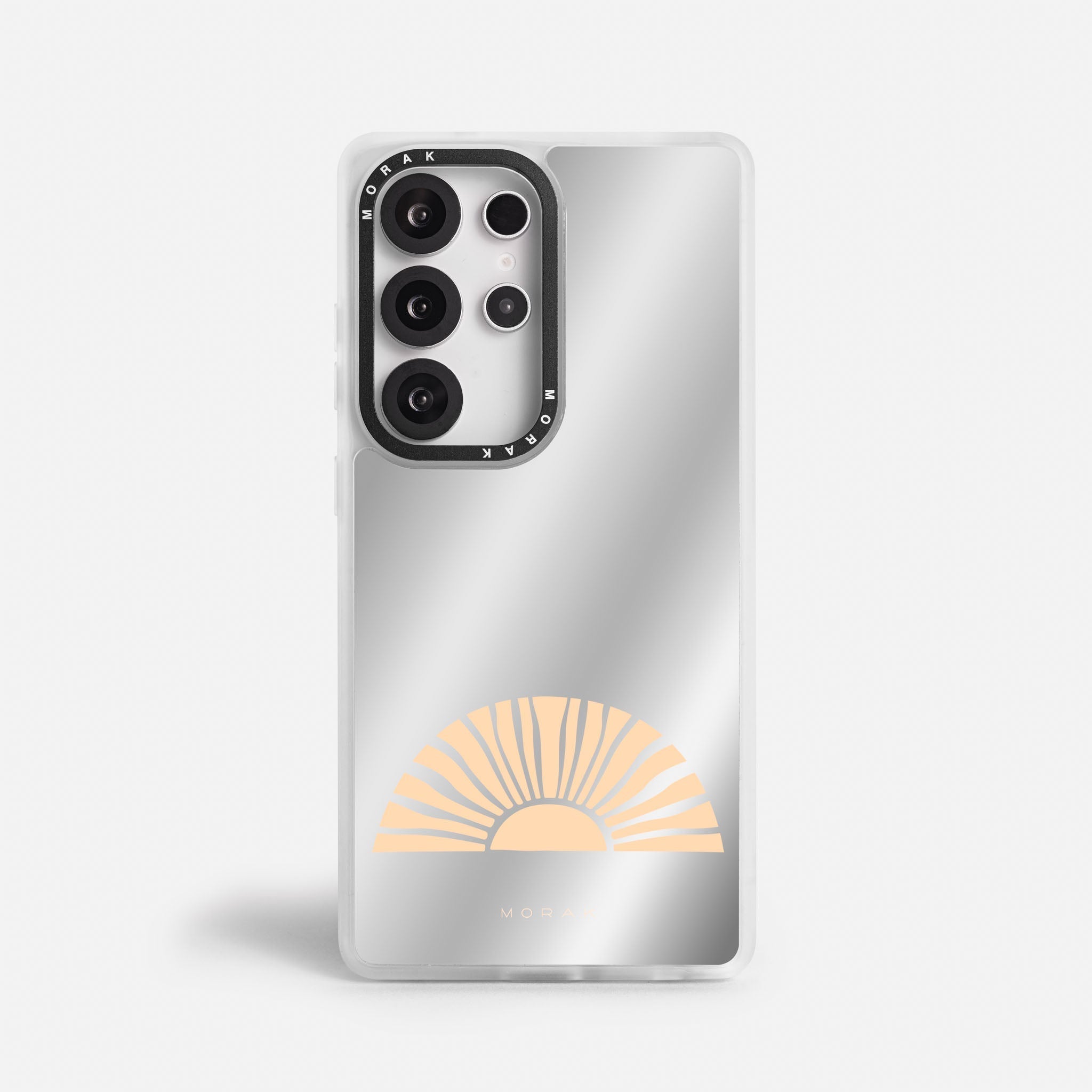 Case Funda Golden Rise - Espejo Premium Para iPhone 17-12 Samsung S26-S22