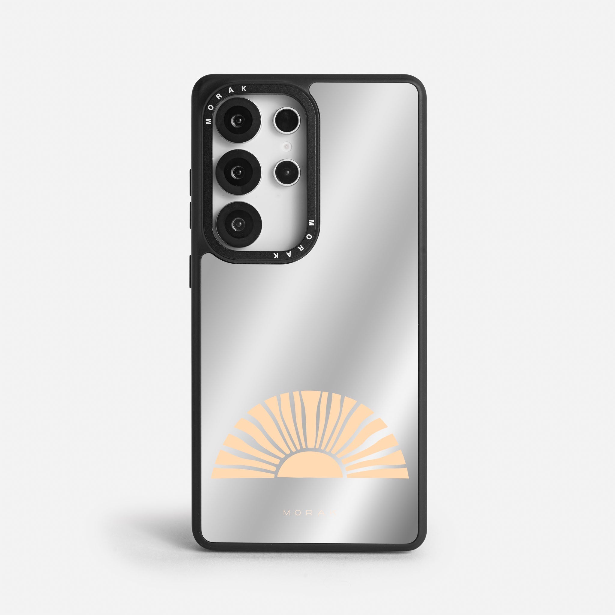 Case Funda Golden Rise - Espejo Premium Para iPhone 17-12 Samsung S26-S22
