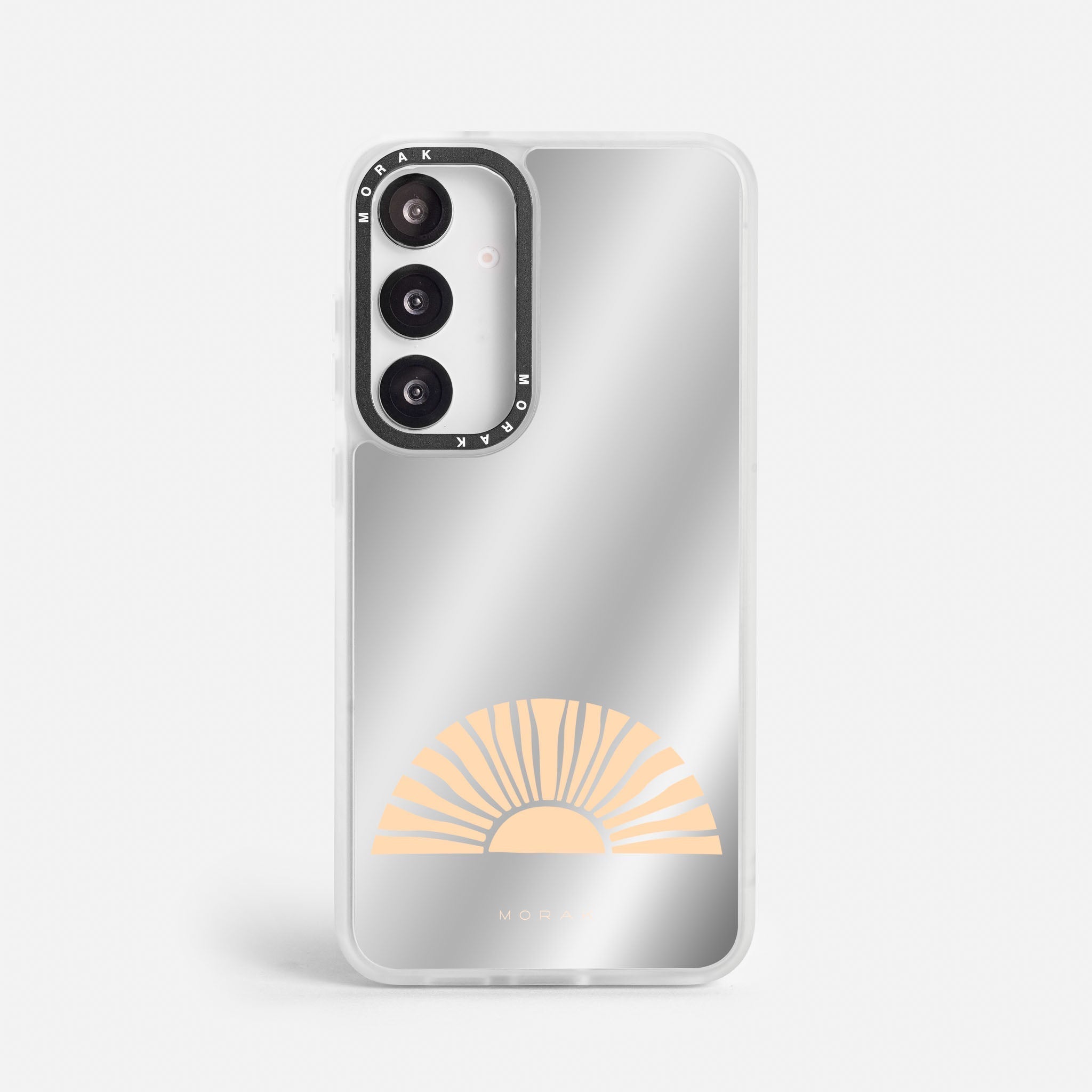 Case Funda Golden Rise - Espejo Premium Para iPhone 17-12 Samsung S26-S22