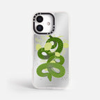 Case Green Snake - Espejo Premium – Protección antigolpe | Diseño colombiano | Morak