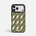 Case Green sweater - Blanco Premium – Protección antigolpe | Diseño colombiano | Morak