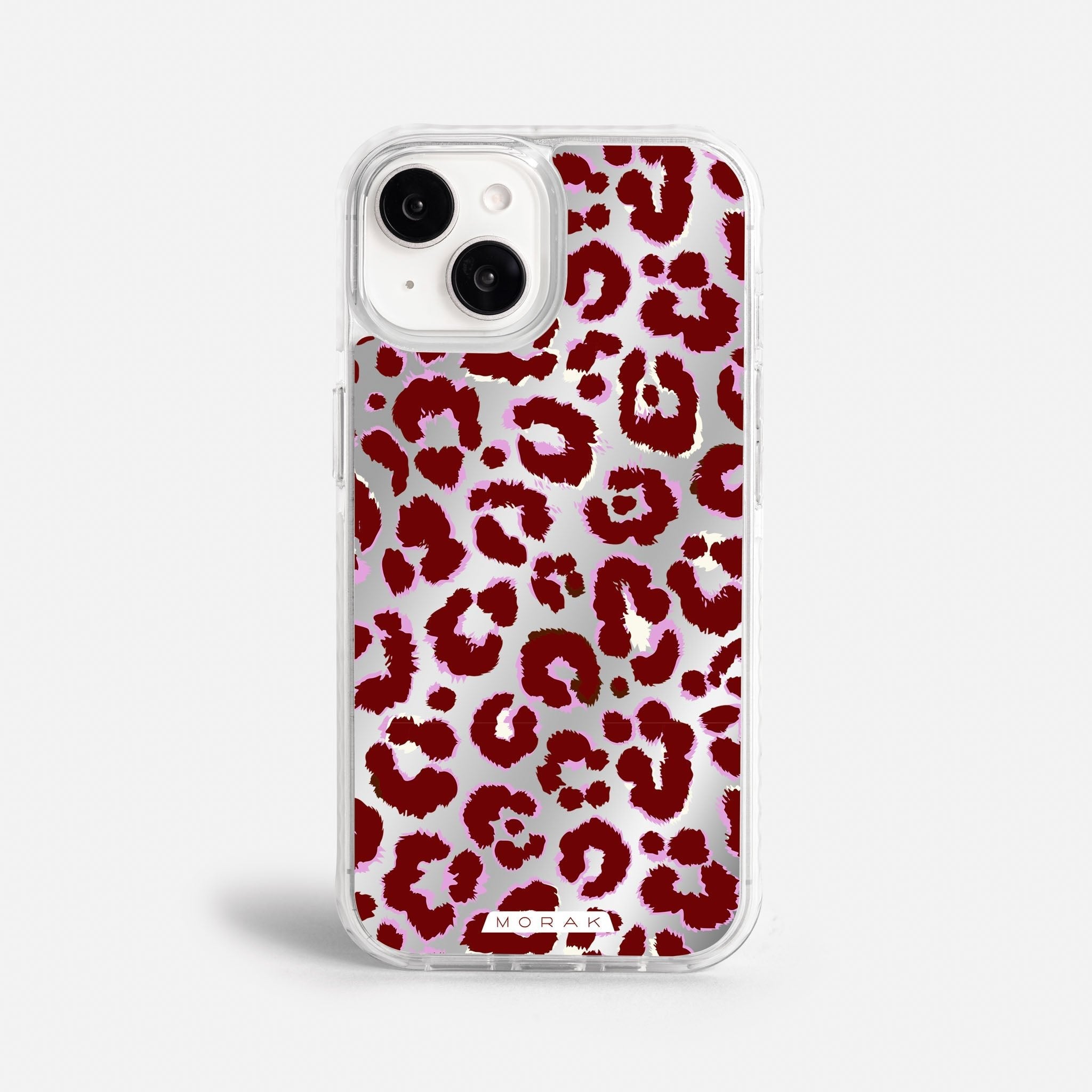 Case Funda Leopardo - Espejo Premium Para iPhone 17-12 Samsung S26-S22