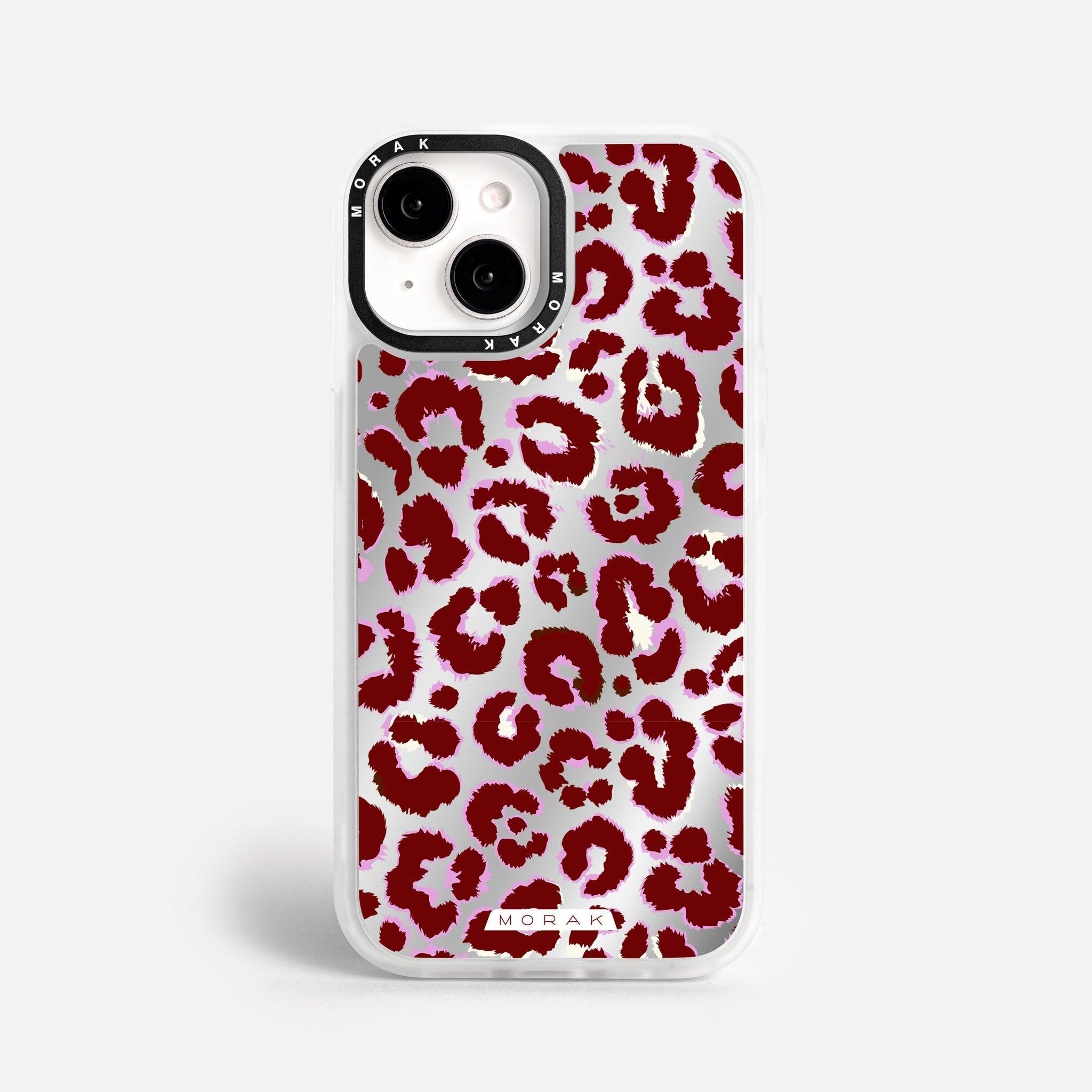 Case Funda Leopardo - Espejo Premium Para iPhone 17-12 Samsung S26-S22