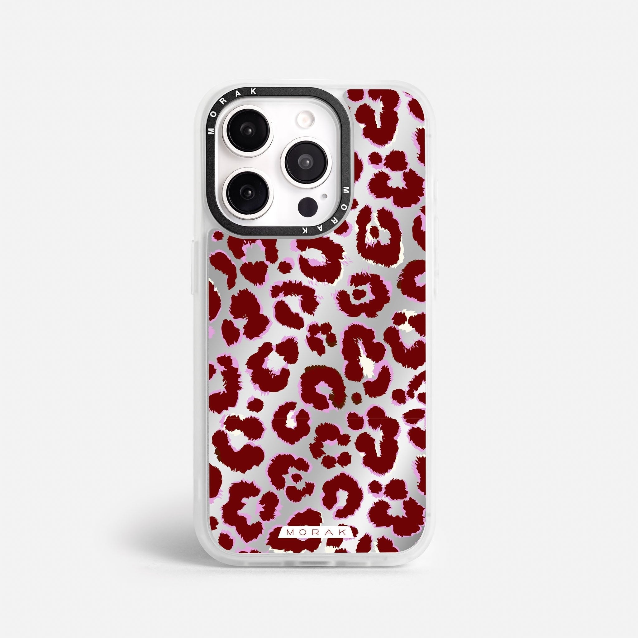 Case Funda Leopardo - Espejo Premium Para iPhone 17-12 Samsung S26-S22
