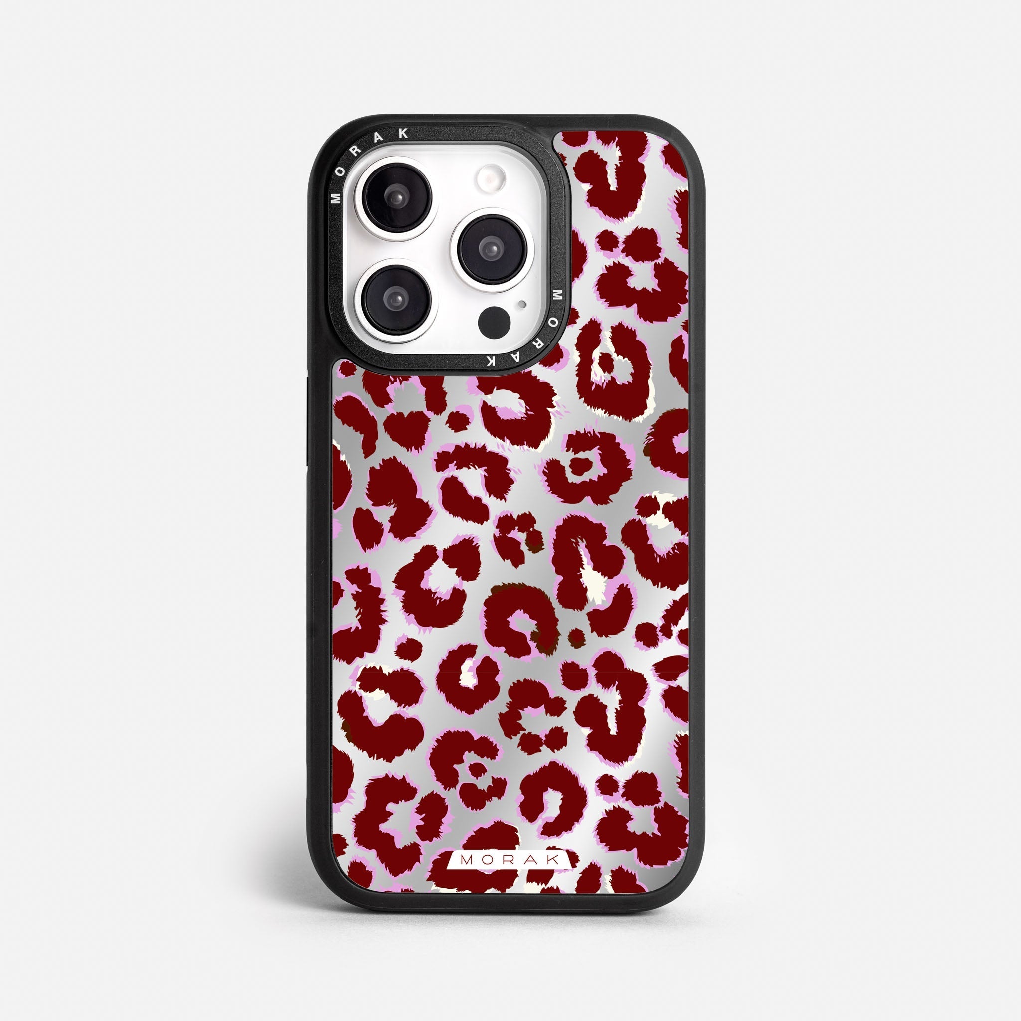 Case Funda Leopardo - Espejo Premium Para iPhone 17-12 Samsung S26-S22