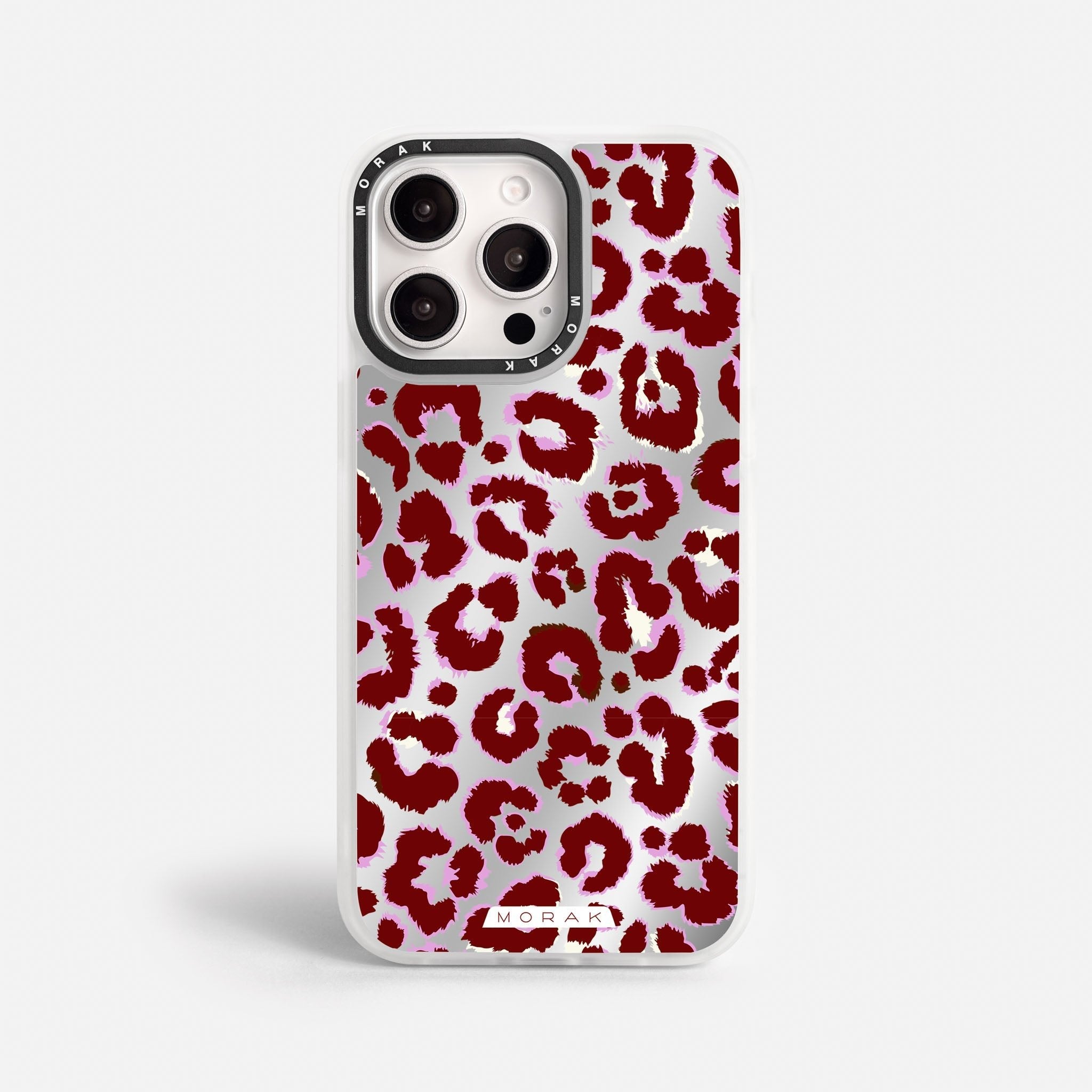 Case Funda Leopardo - Espejo Premium Para iPhone 17-12 Samsung S26-S22