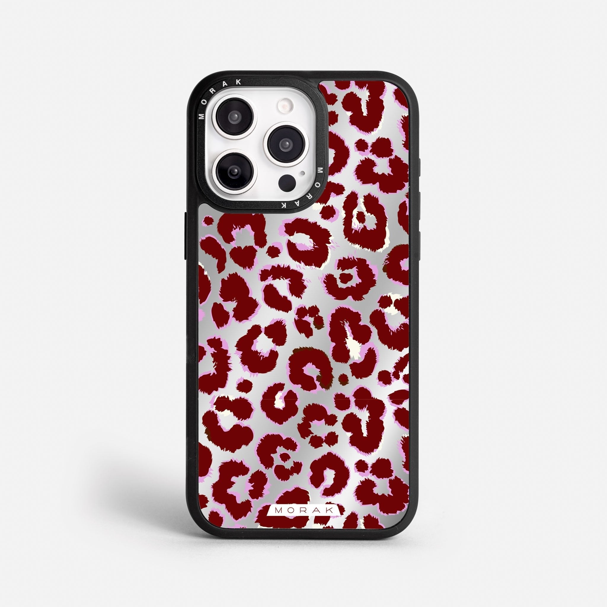 Case Funda Leopardo - Espejo Premium Para iPhone 17-12 Samsung S26-S22