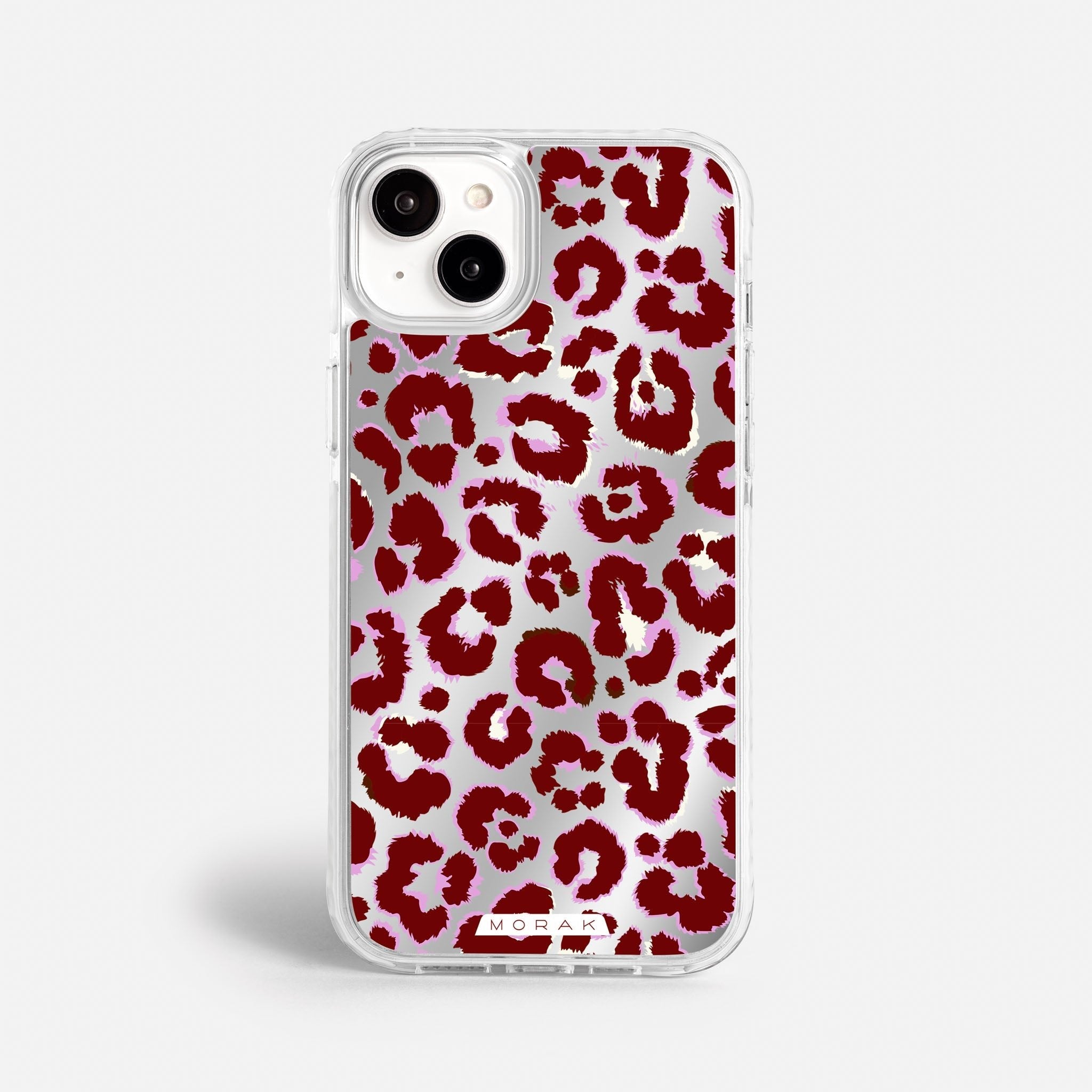 Case Funda Leopardo - Espejo Premium Para iPhone 17-12 Samsung S26-S22