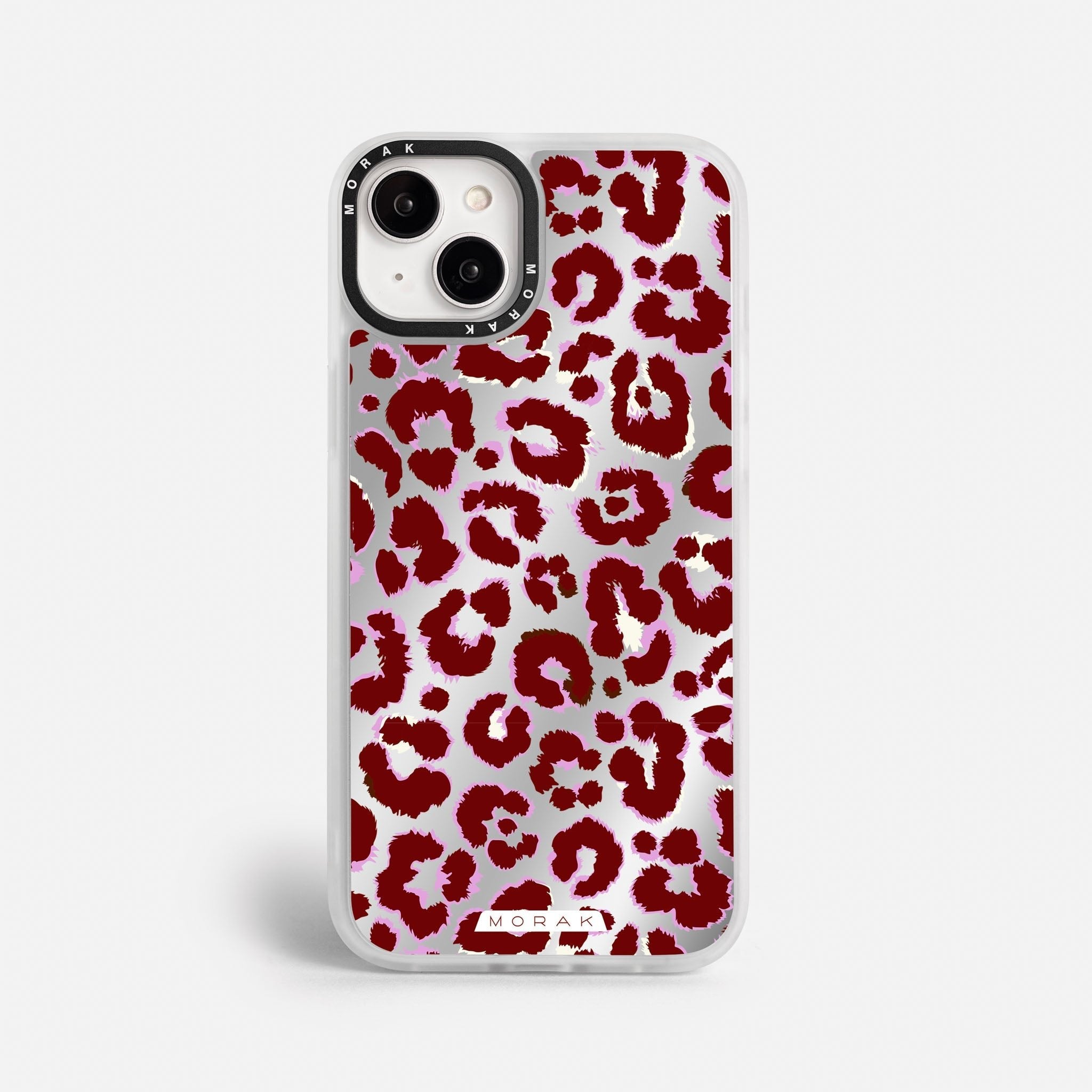 Case Funda Leopardo - Espejo Premium Para iPhone 17-12 Samsung S26-S22