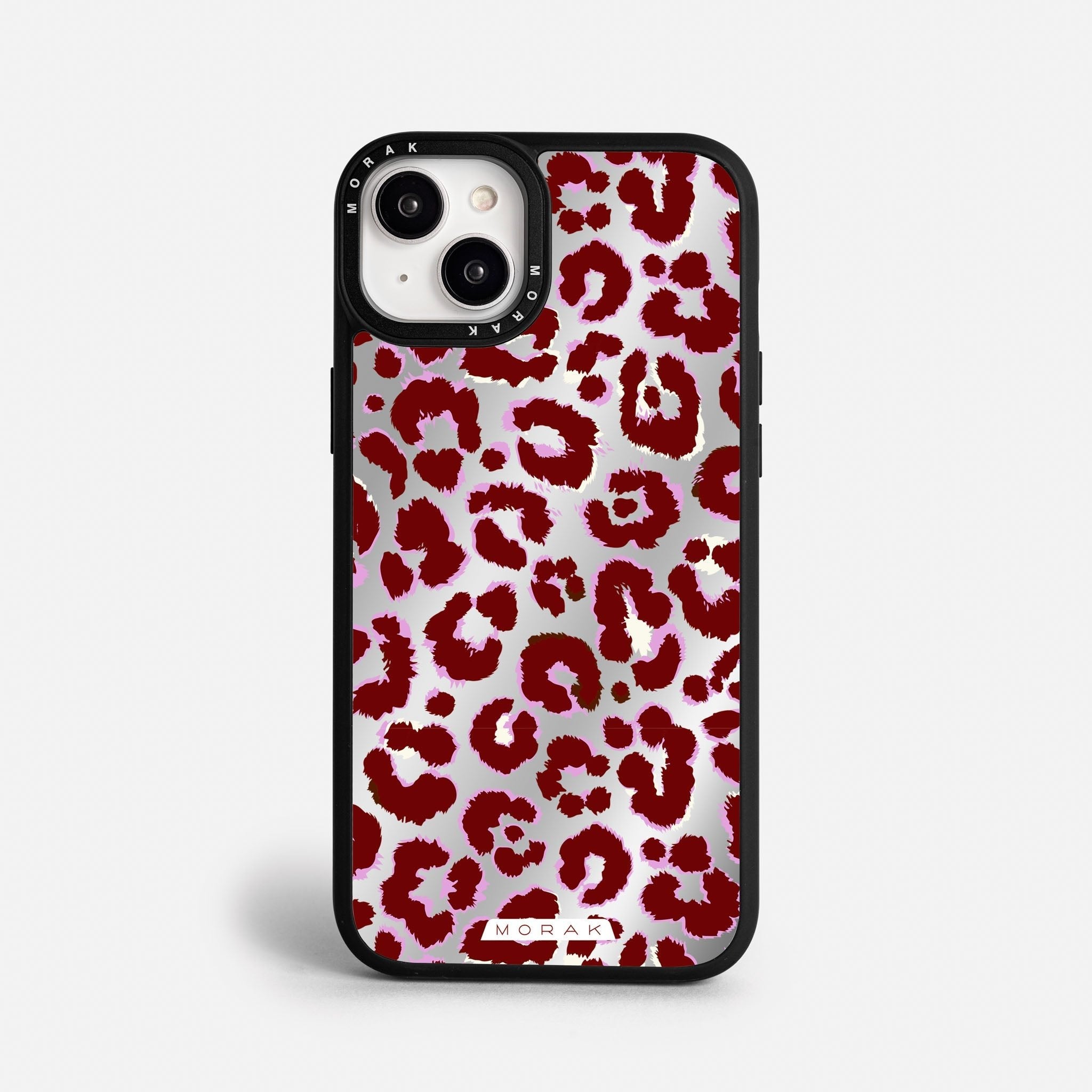 Case Funda Leopardo - Espejo Premium Para iPhone 17-12 Samsung S26-S22