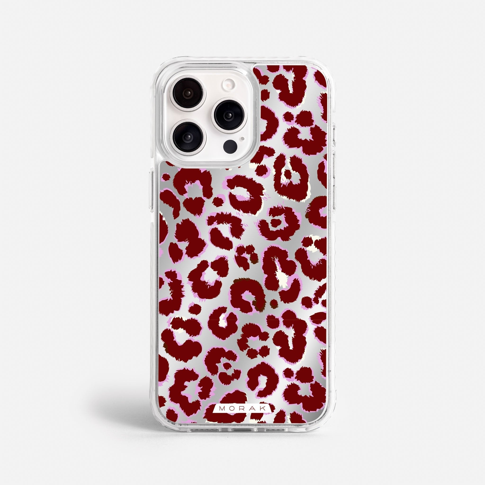 Case Funda Leopardo - Espejo Premium Para iPhone 17-12 Samsung S26-S22