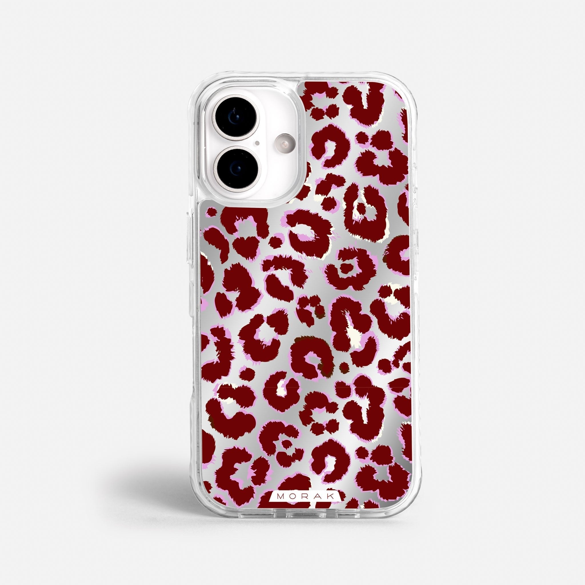 Case Funda Leopardo - Espejo Premium Para iPhone 17-12 Samsung S26-S22