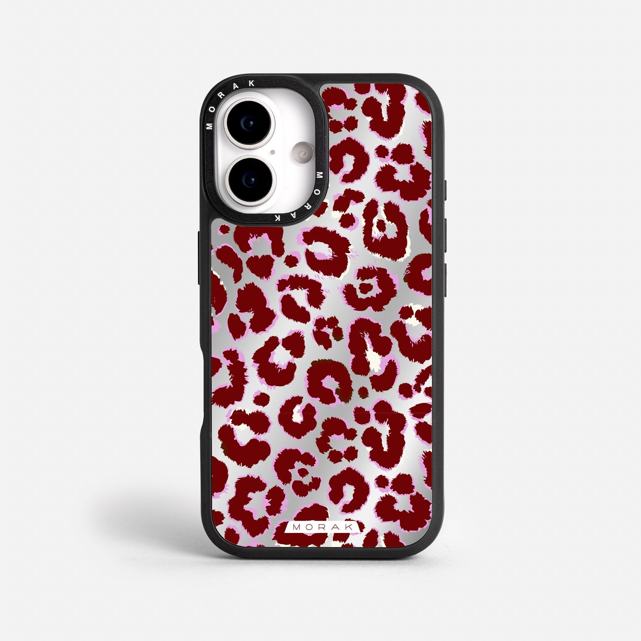 Case Funda Leopardo - Espejo Premium Para iPhone 17-12 Samsung S26-S22