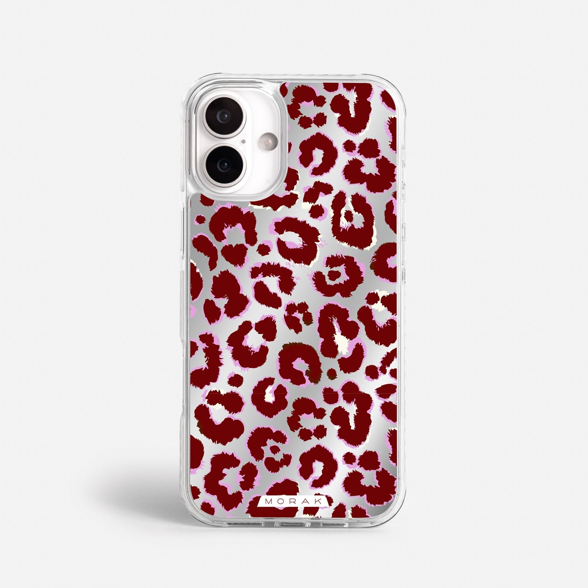 Case Funda Leopardo - Espejo Premium Para iPhone 17-12 Samsung S26-S22