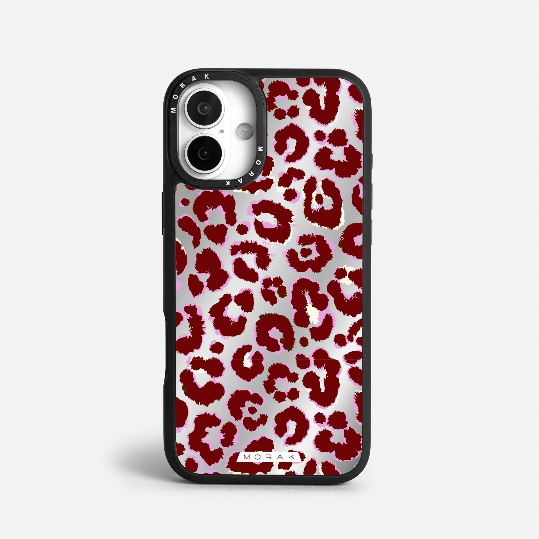 Case Funda Leopardo - Espejo Premium Para iPhone 17-12 Samsung S26-S22