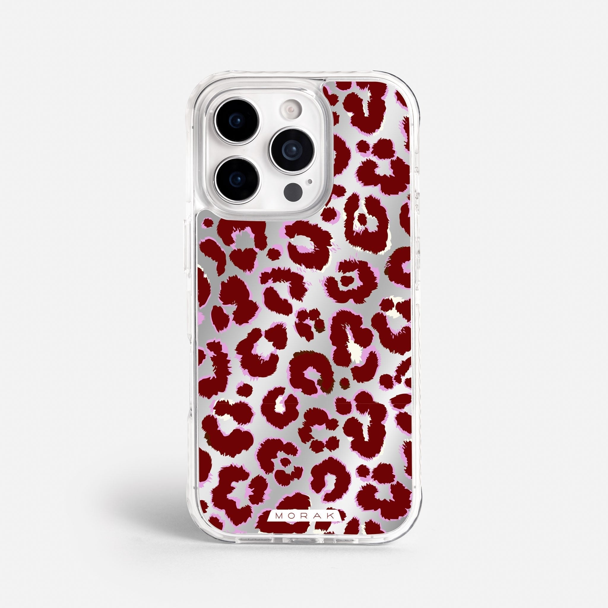 Case Funda Leopardo - Espejo Premium Para iPhone 17-12 Samsung S26-S22
