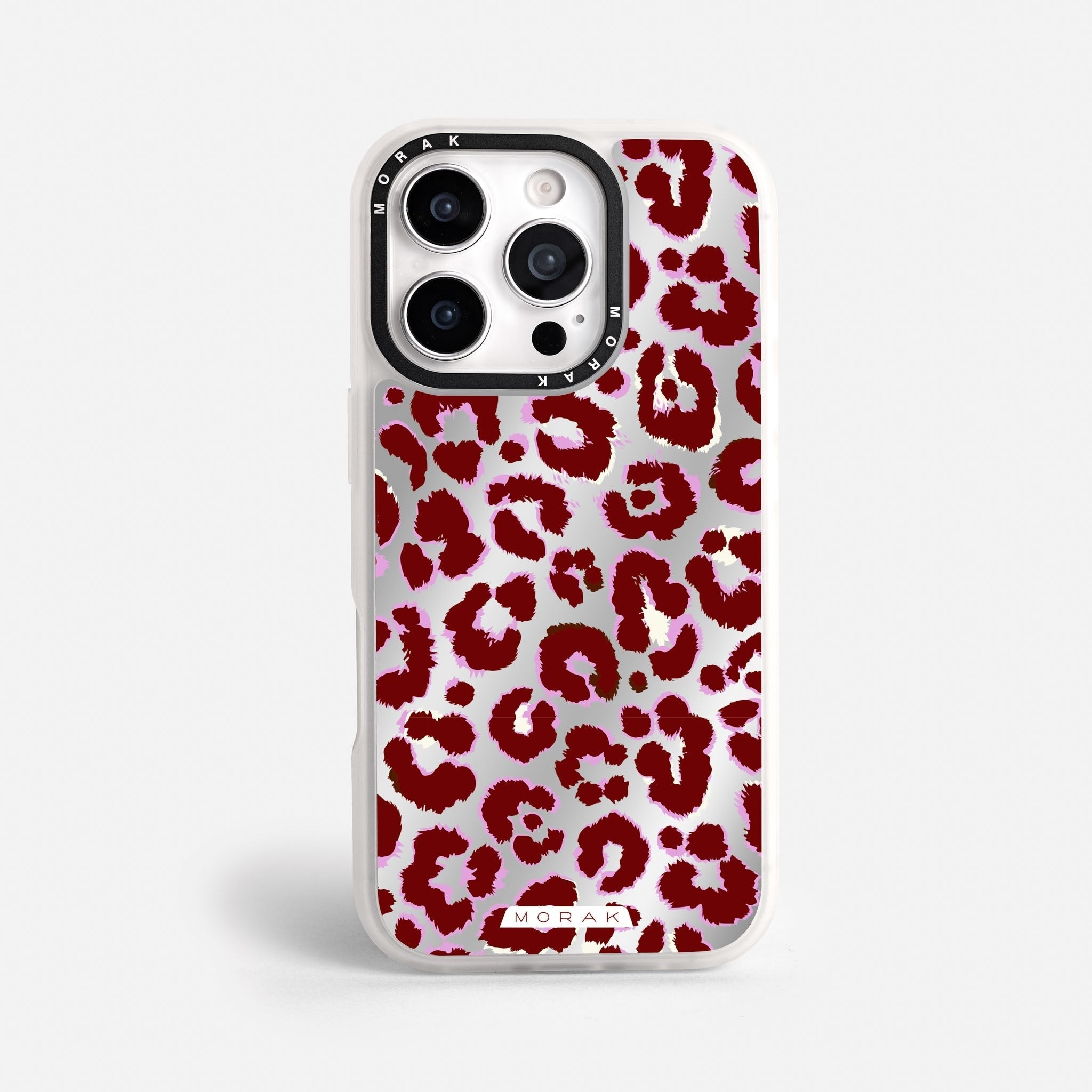 Case Funda Leopardo - Espejo Premium Para iPhone 17-12 Samsung S26-S22