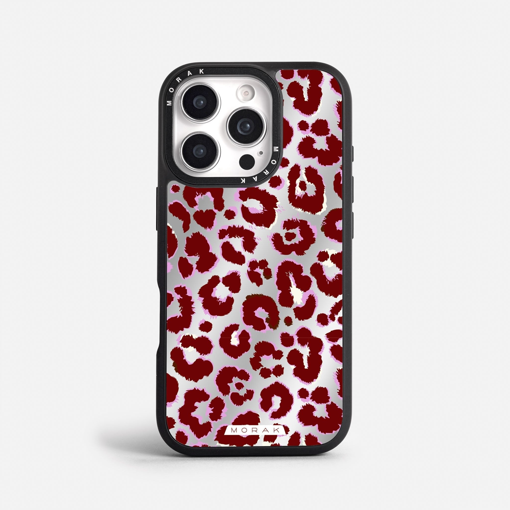 Case Funda Leopardo - Espejo Premium Para iPhone 17-12 Samsung S26-S22