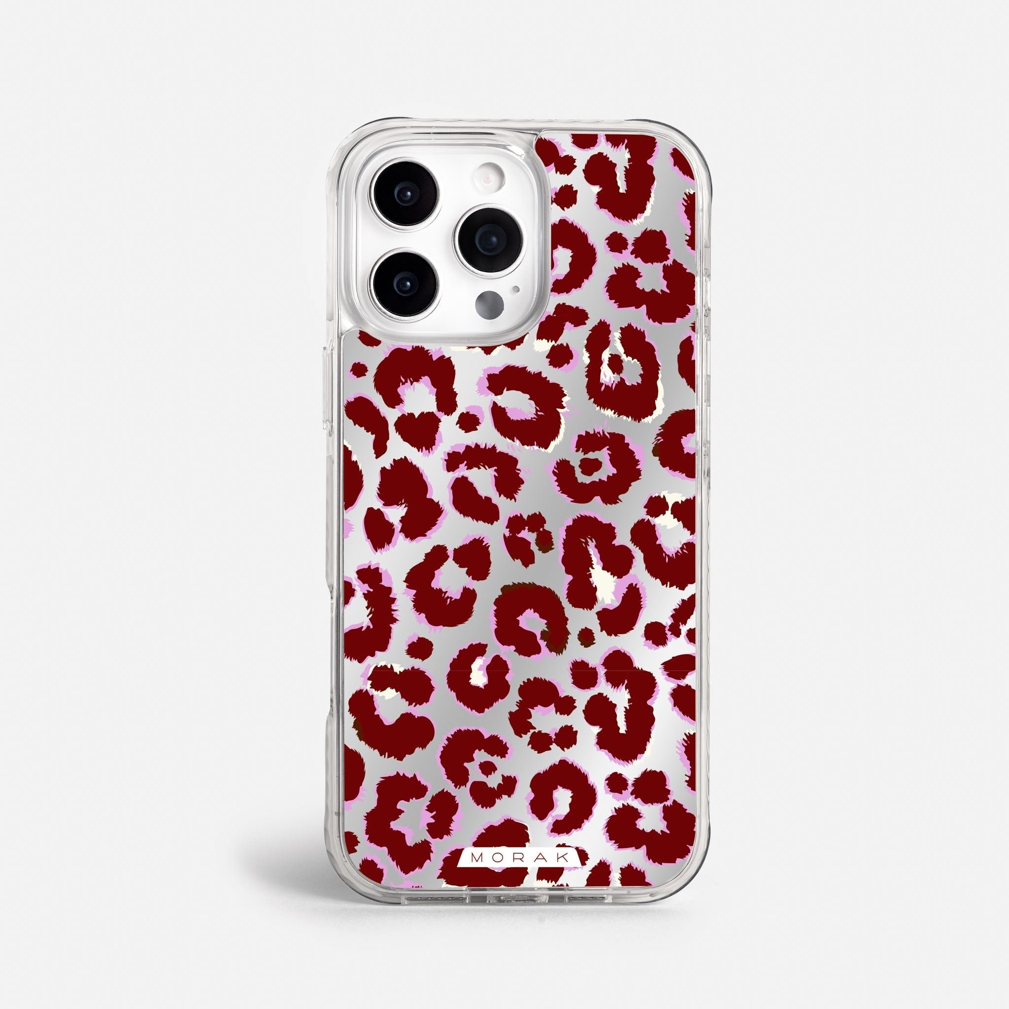 Case Funda Leopardo - Espejo Premium Para iPhone 17-12 Samsung S26-S22