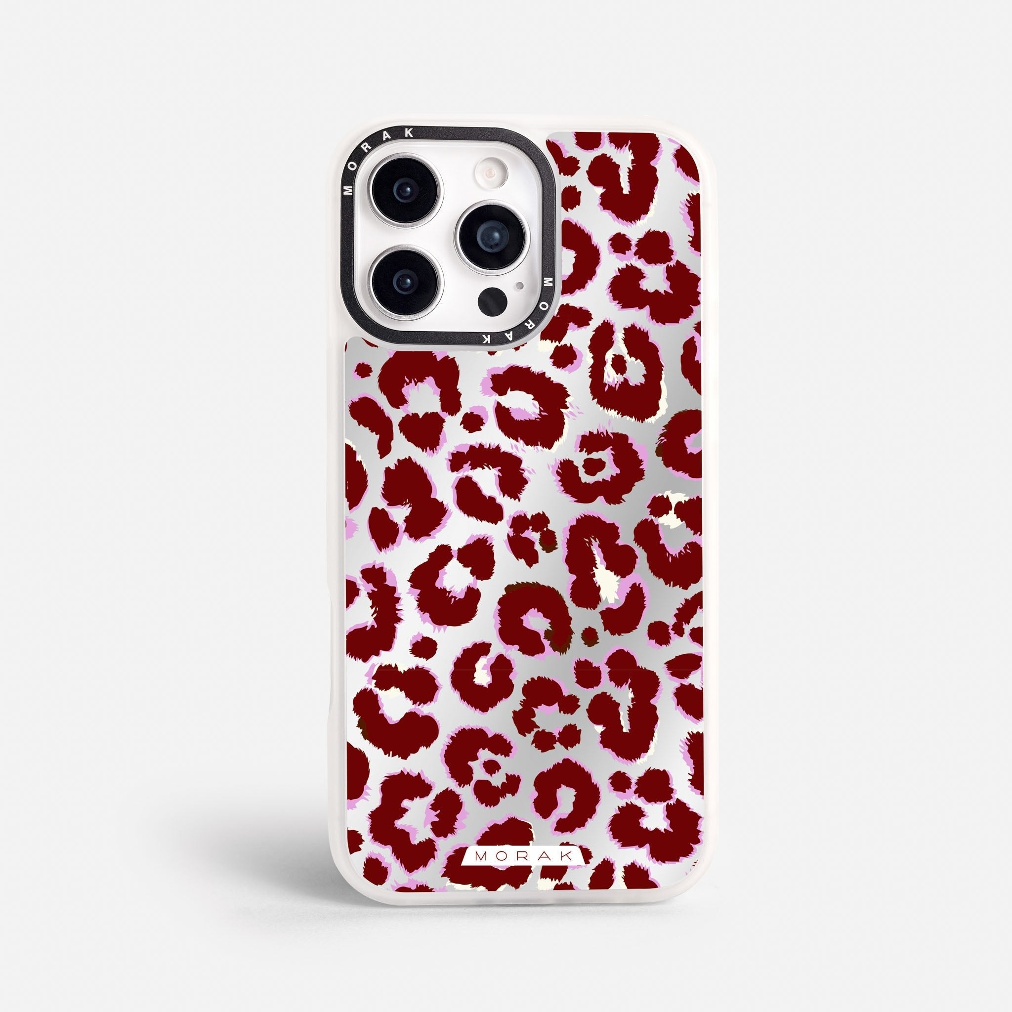 Case Funda Leopardo - Espejo Premium Para iPhone 17-12 Samsung S26-S22