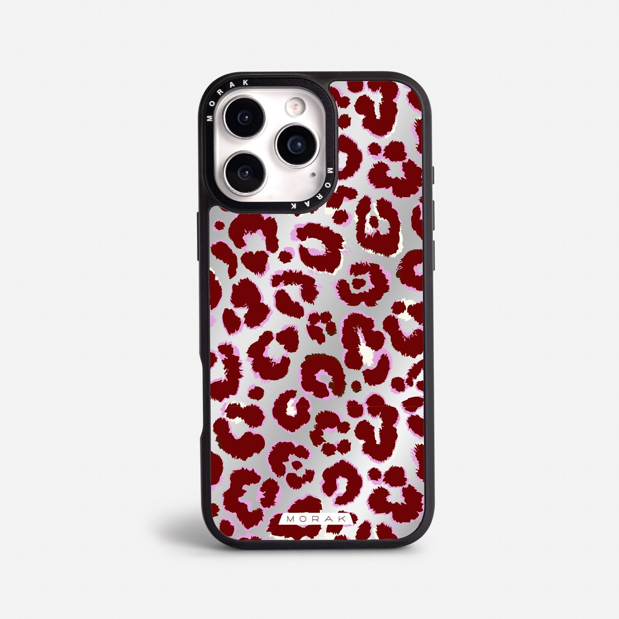 Case Funda Leopardo - Espejo Premium Para iPhone 17-12 Samsung S26-S22