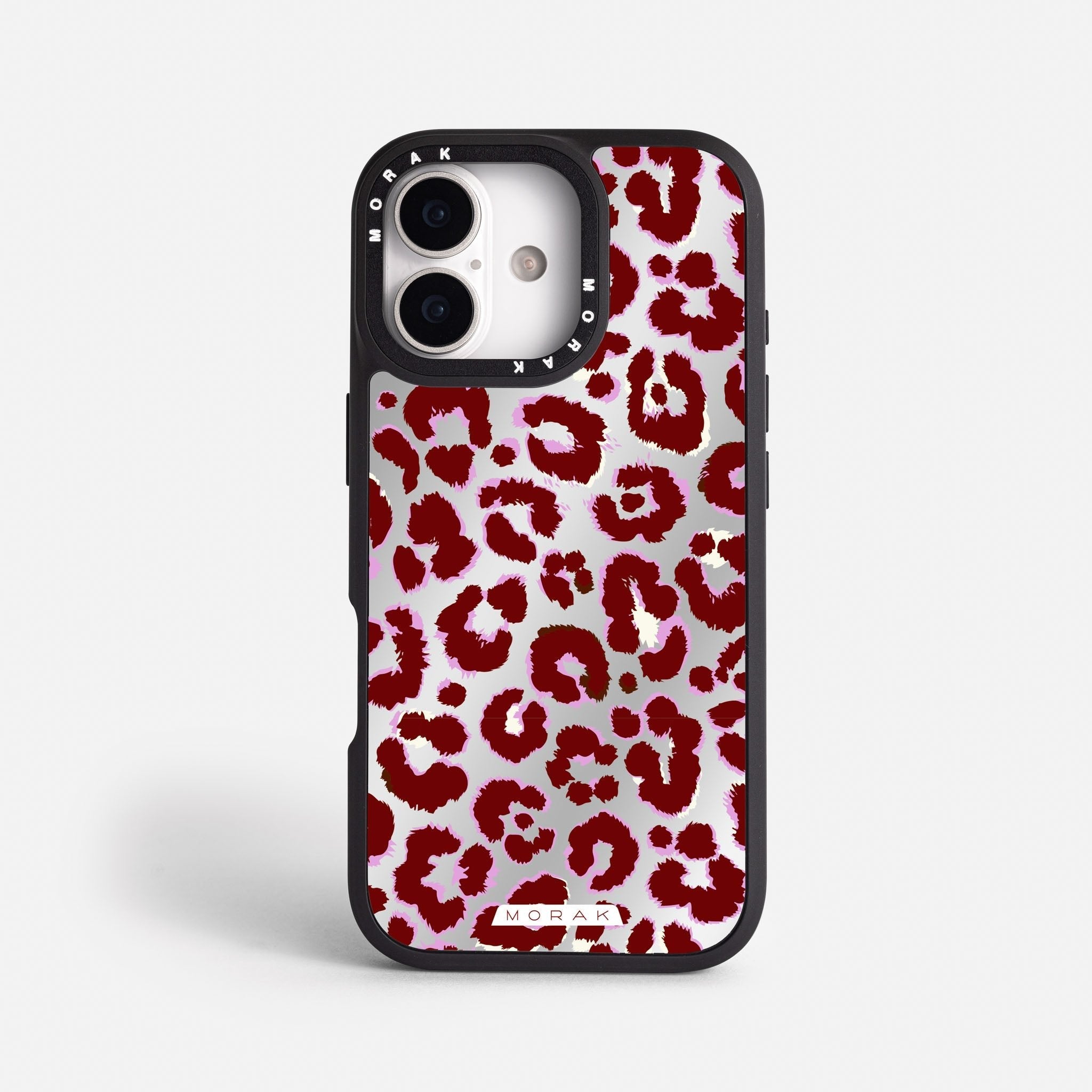 Case Funda Leopardo - Espejo Premium Para iPhone 17-12 Samsung S26-S22