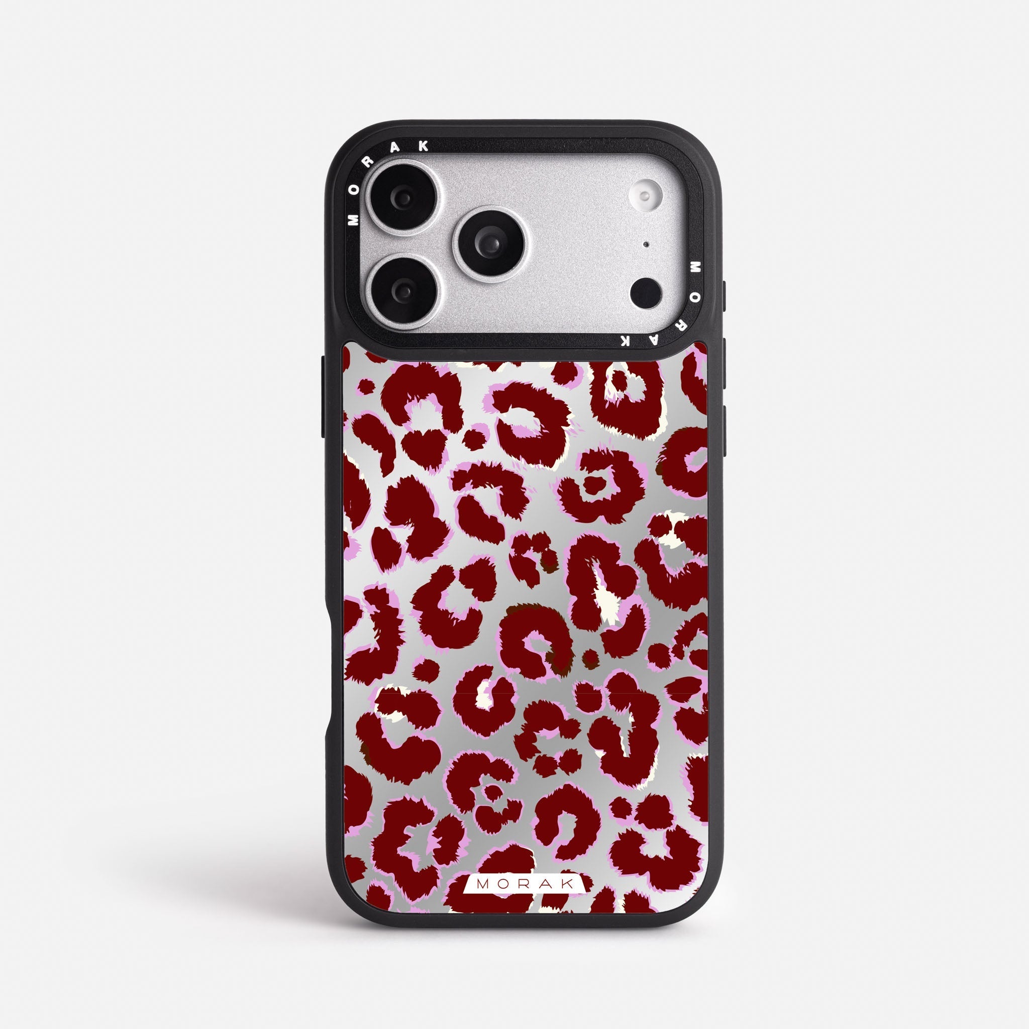 Case Funda Leopardo - Espejo Premium Para iPhone 17-12 Samsung S26-S22