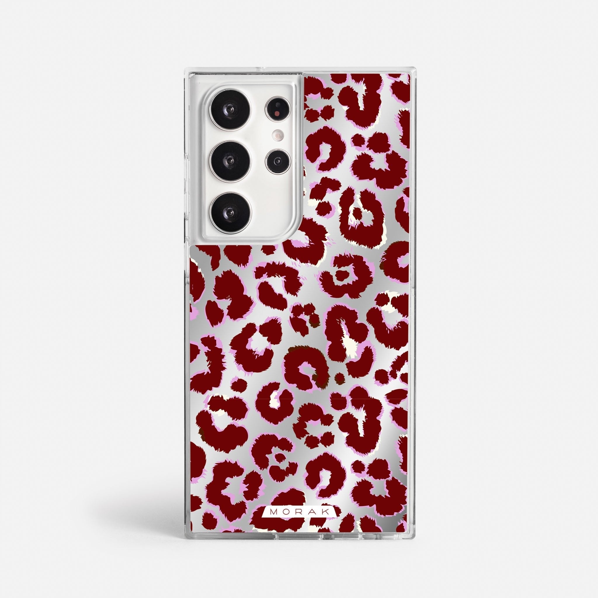 Case Funda Leopardo - Espejo Premium Para iPhone 17-12 Samsung S26-S22