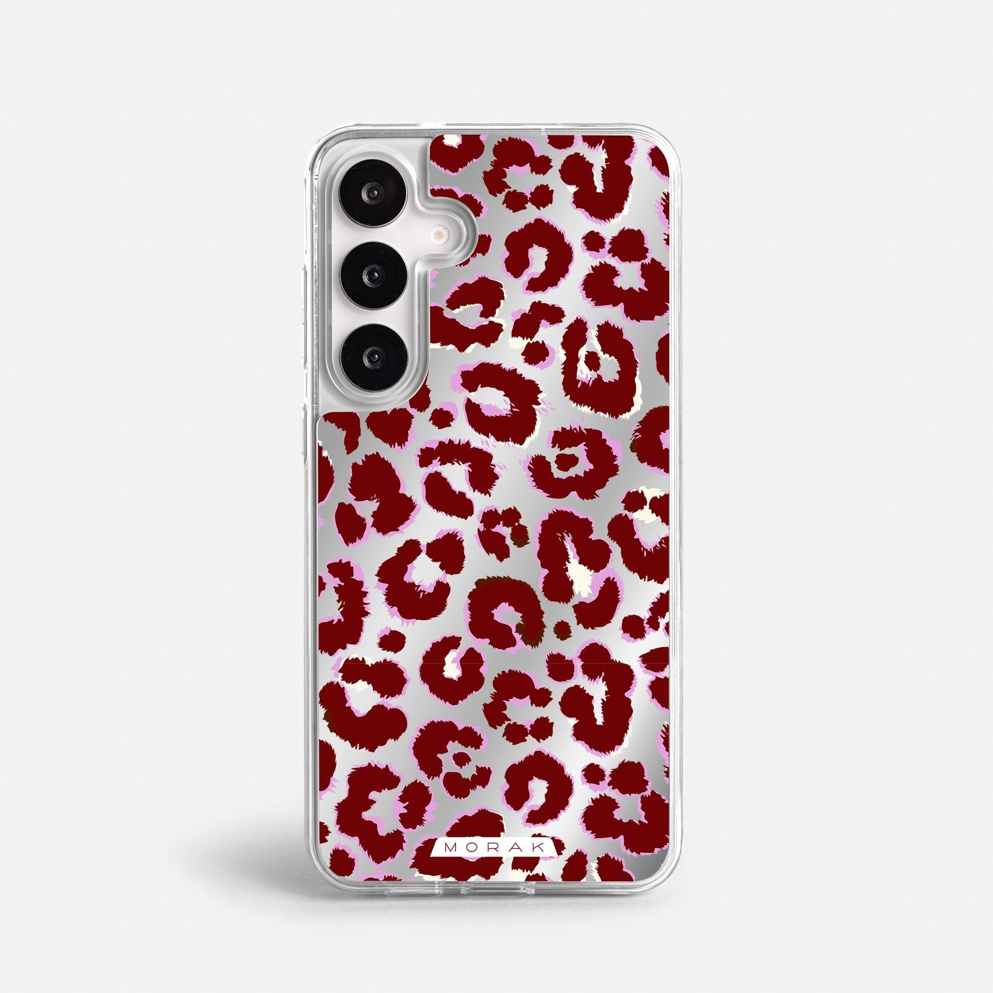 Case Funda Leopardo - Espejo Premium Para iPhone 17-12 Samsung S26-S22