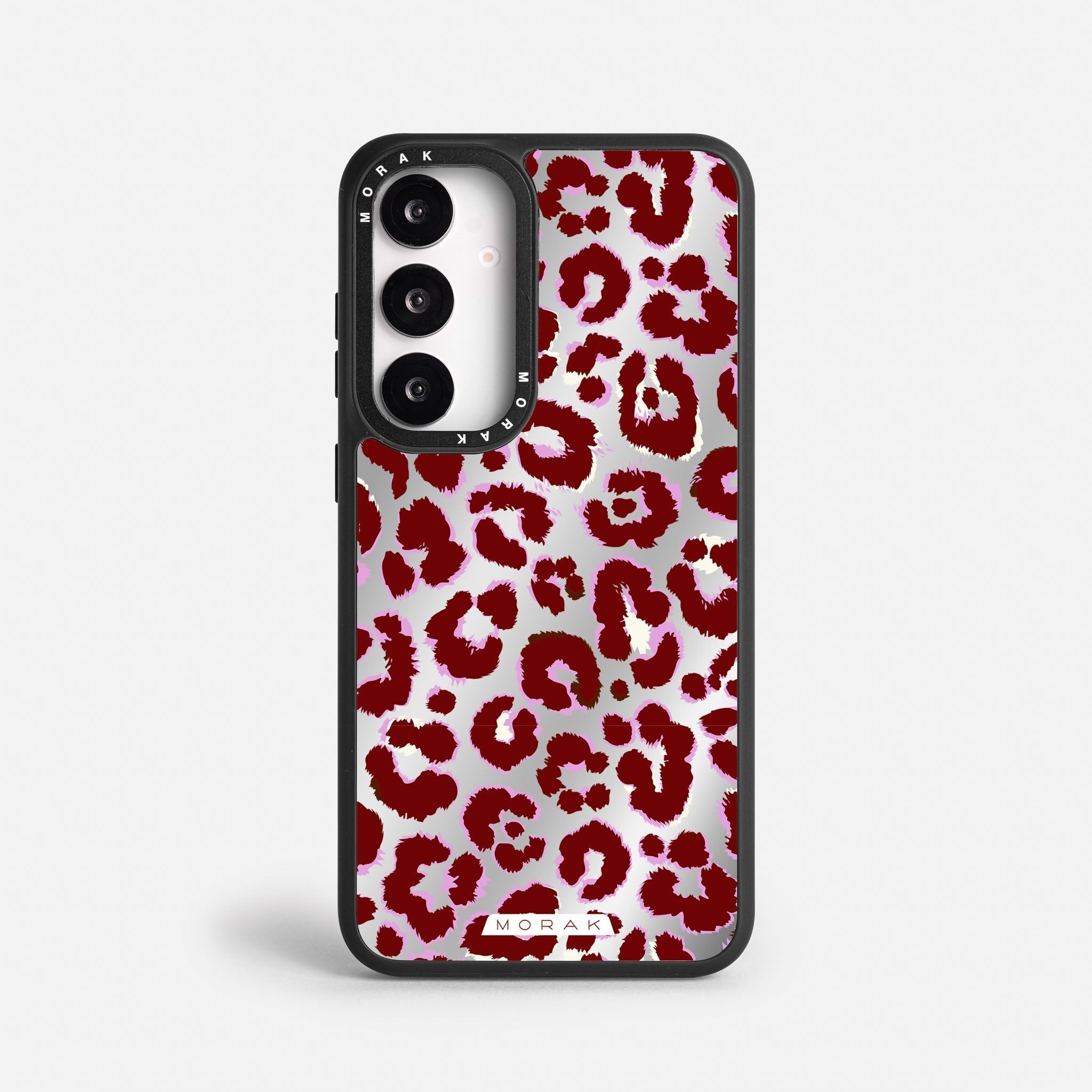 Case Funda Leopardo - Espejo Premium Para iPhone 17-12 Samsung S26-S22