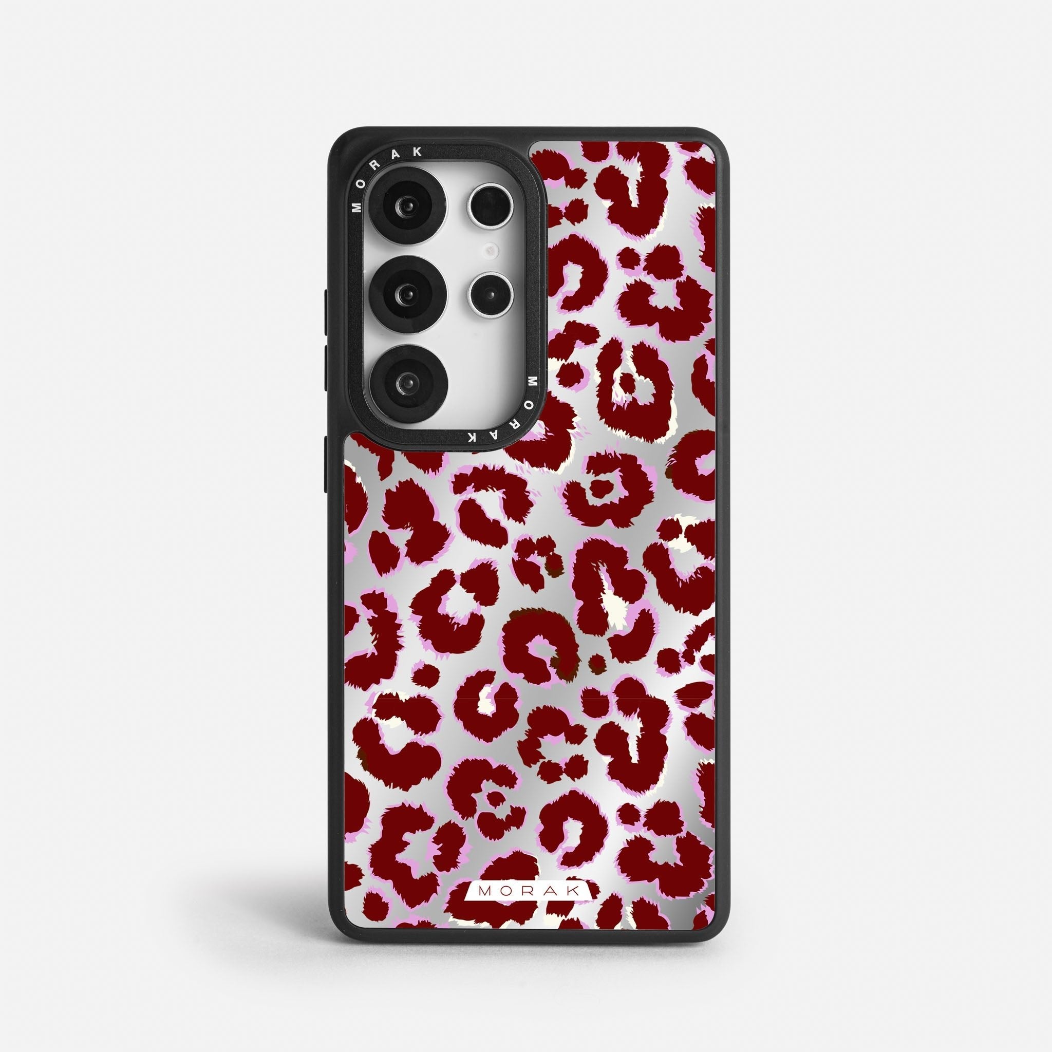 Case Funda Leopardo - Espejo Premium Para iPhone 17-12 Samsung S26-S22