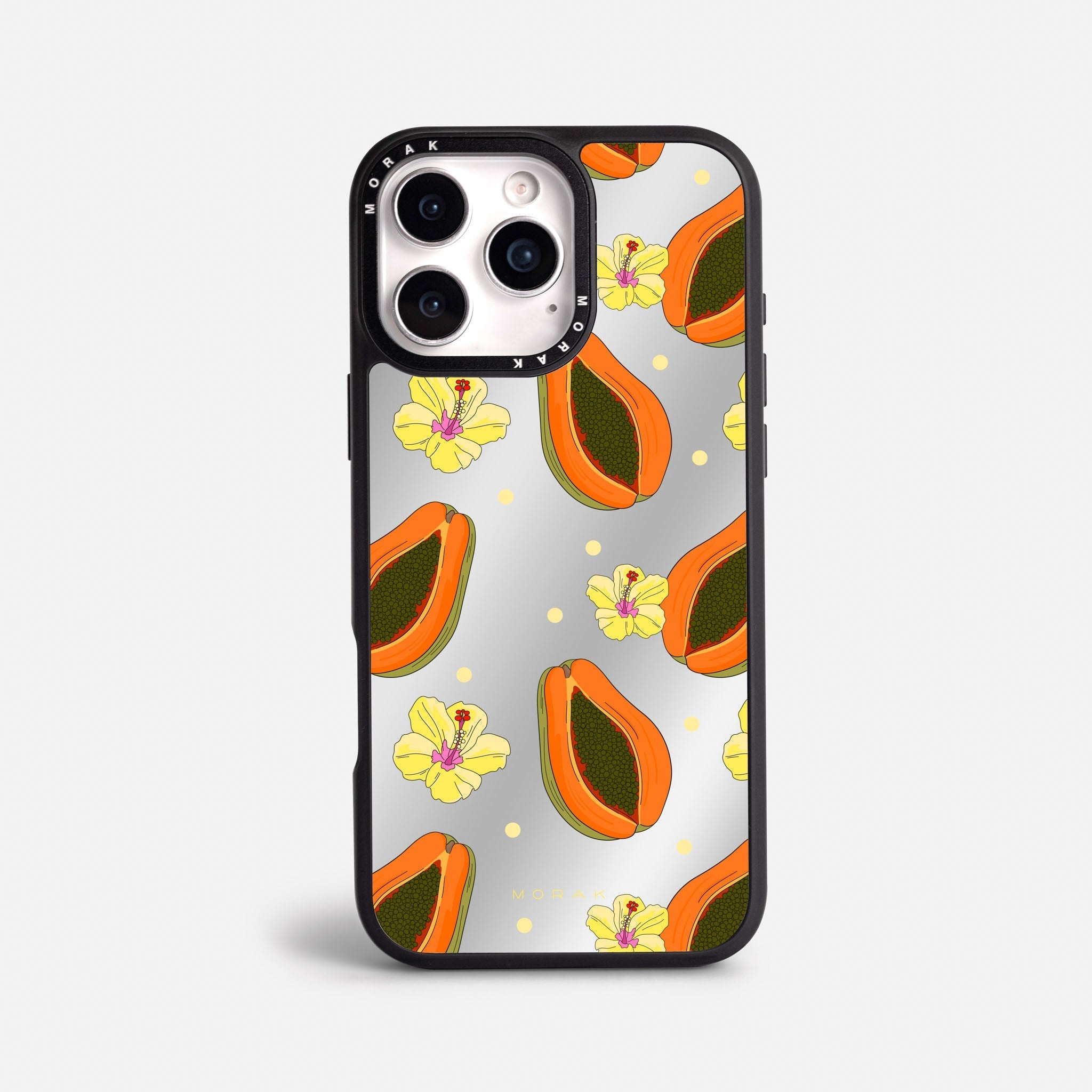 Case Funda Papaya party - Espejo Premium Para iPhone 17-12 Samsung S26-S22