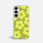 Case Retro Flowers - Blanco Premium – Protección antigolpe | Diseño colombiano | Morak
