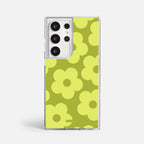 Case Retro Flowers - Blanco Premium – Protección antigolpe | Diseño colombiano | Morak