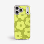 Case Retro Flowers - Blanco Premium – Protección antigolpe | Diseño colombiano | Morak