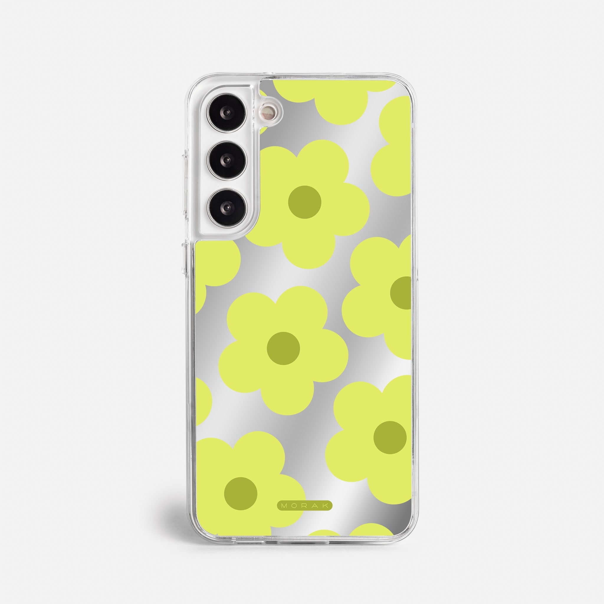Case Retro Flowers - Espejo Premium – Protección antigolpe | Diseño colombiano | Morak